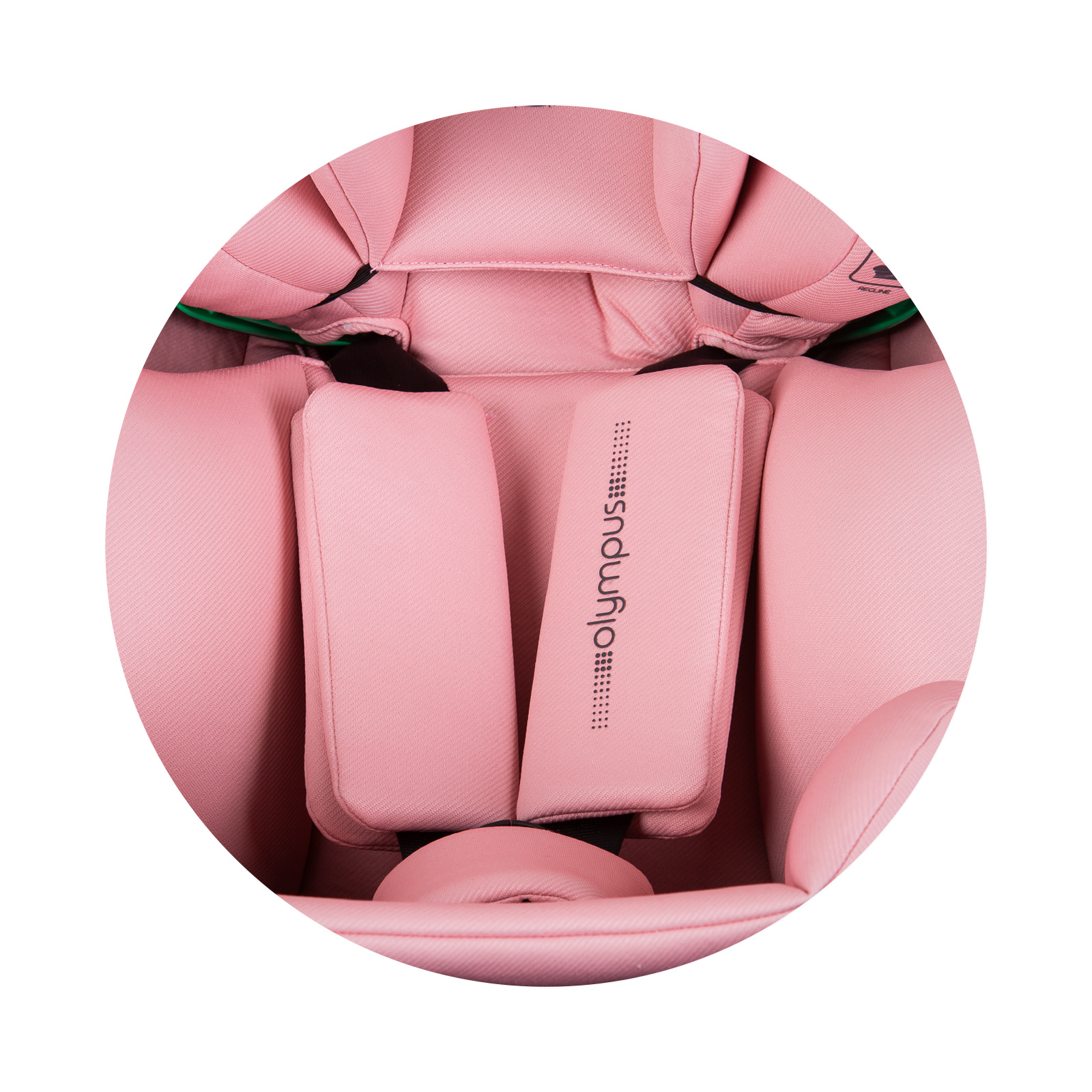 Car seat 360 I-size 40-150 cm OLYMPUS flamingo