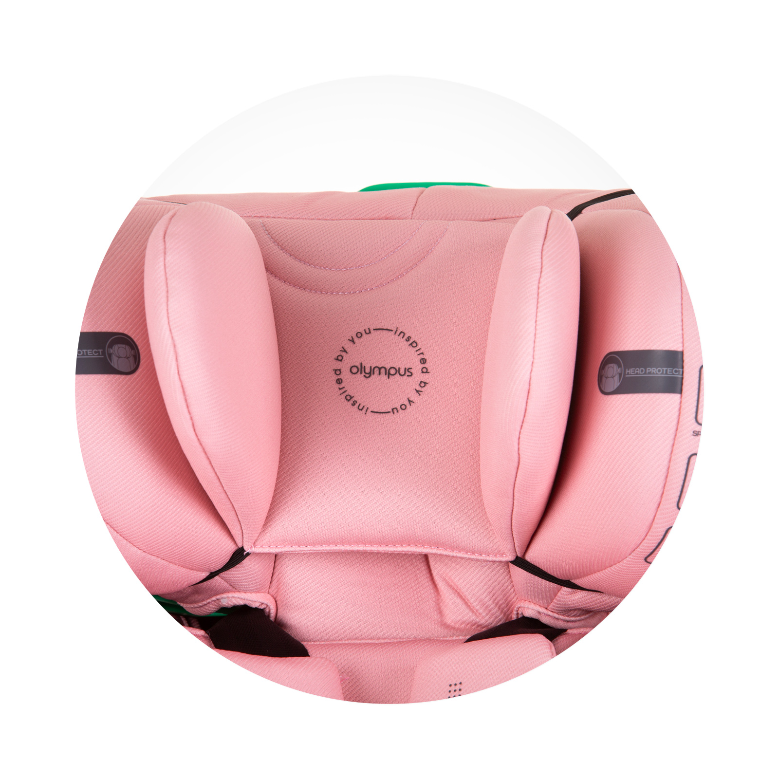 Car seat 360 I-size 40-150 cm OLYMPUS flamingo