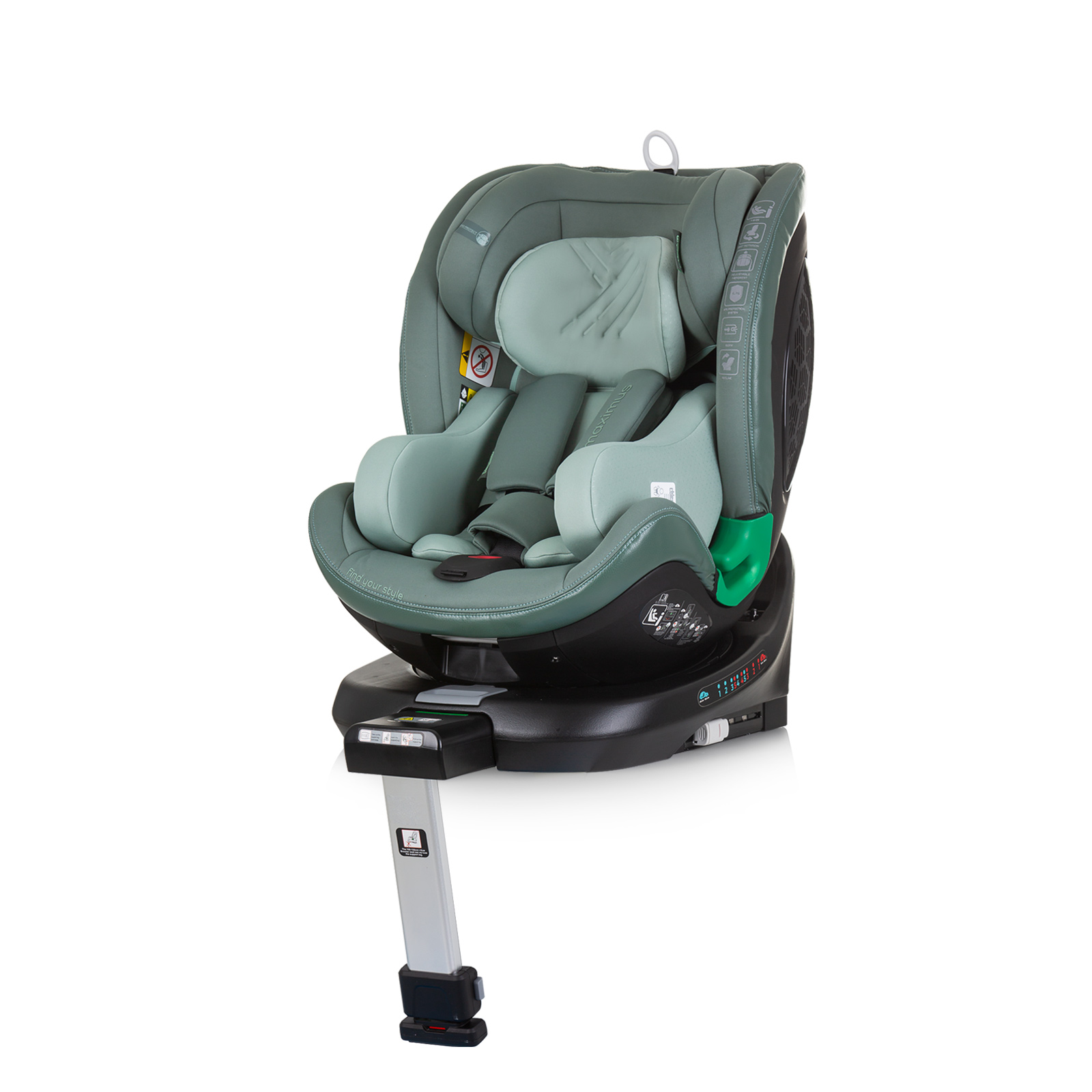 Столче за кола 360 I-size 40-150 MАКСИМУС зелен