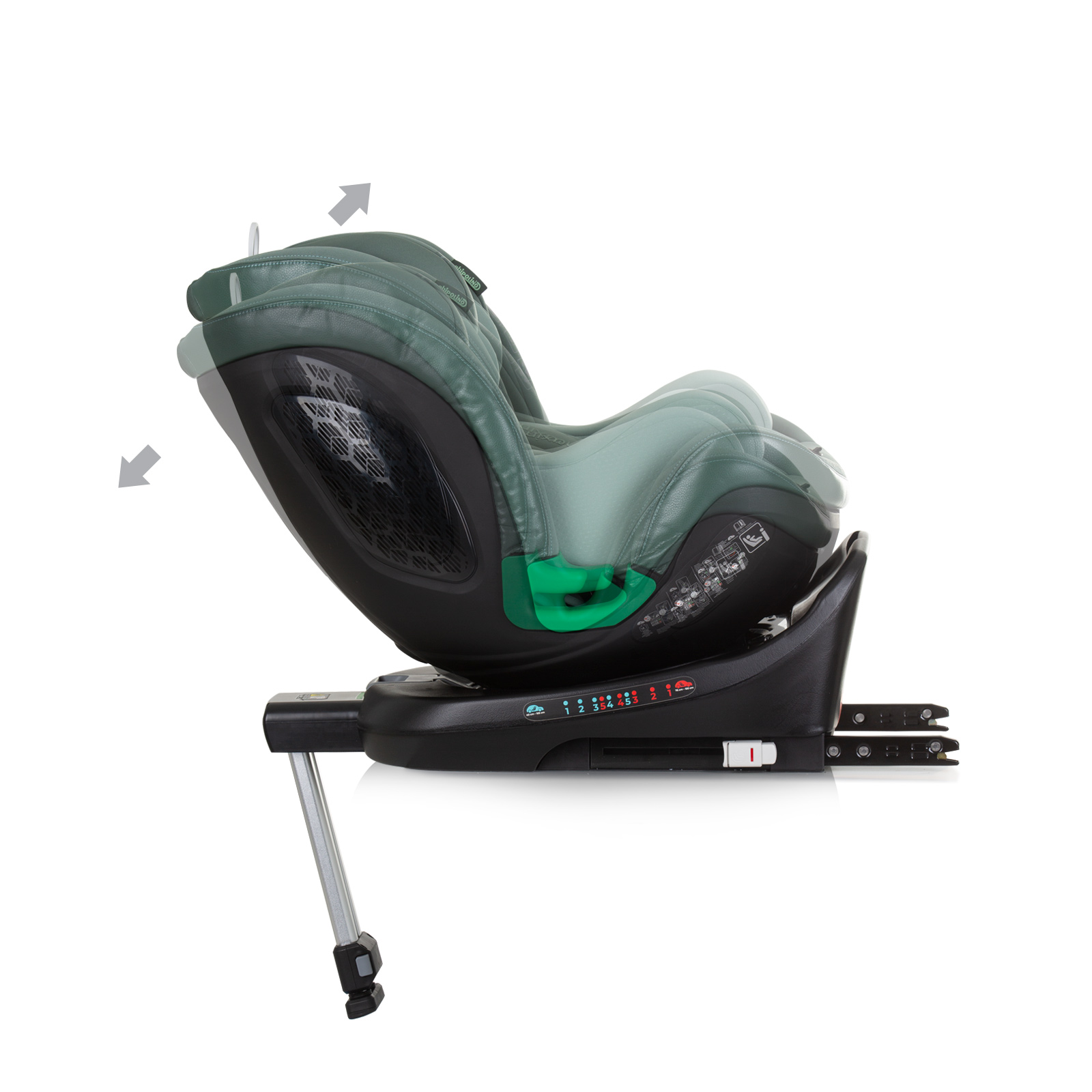 Столче за кола 360 I-size 40-150 MАКСИМУС зелен