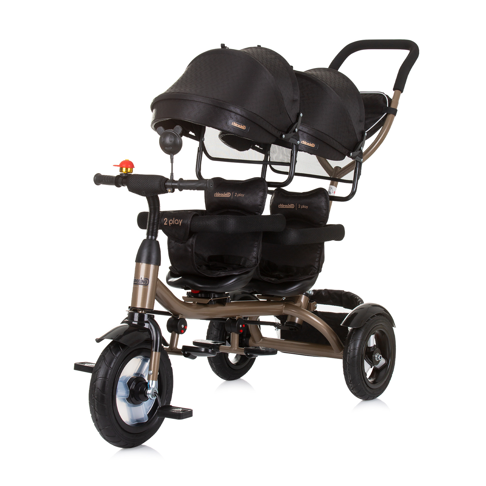 Tricycle for twins 