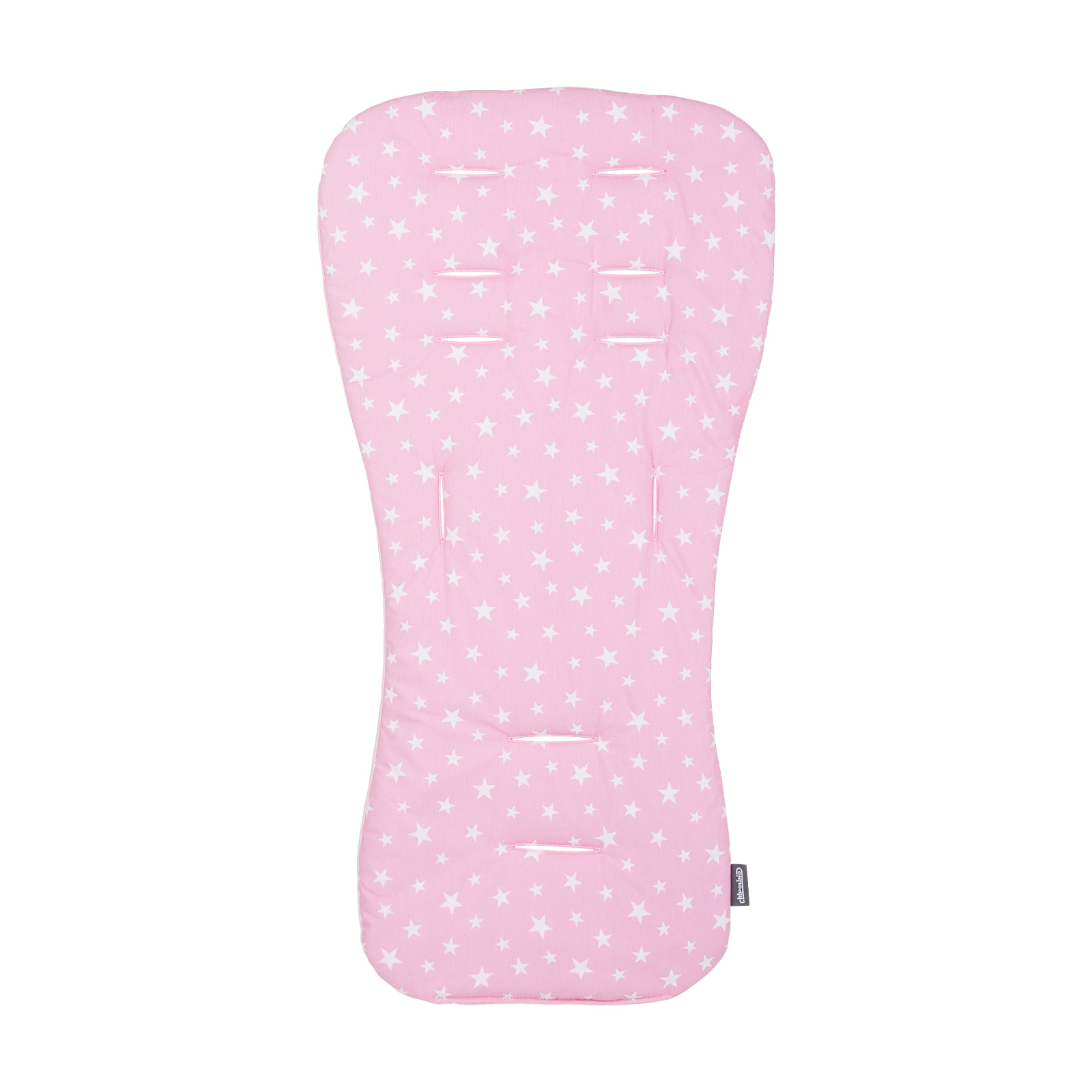 Soft stroller liner pink/pink stars
