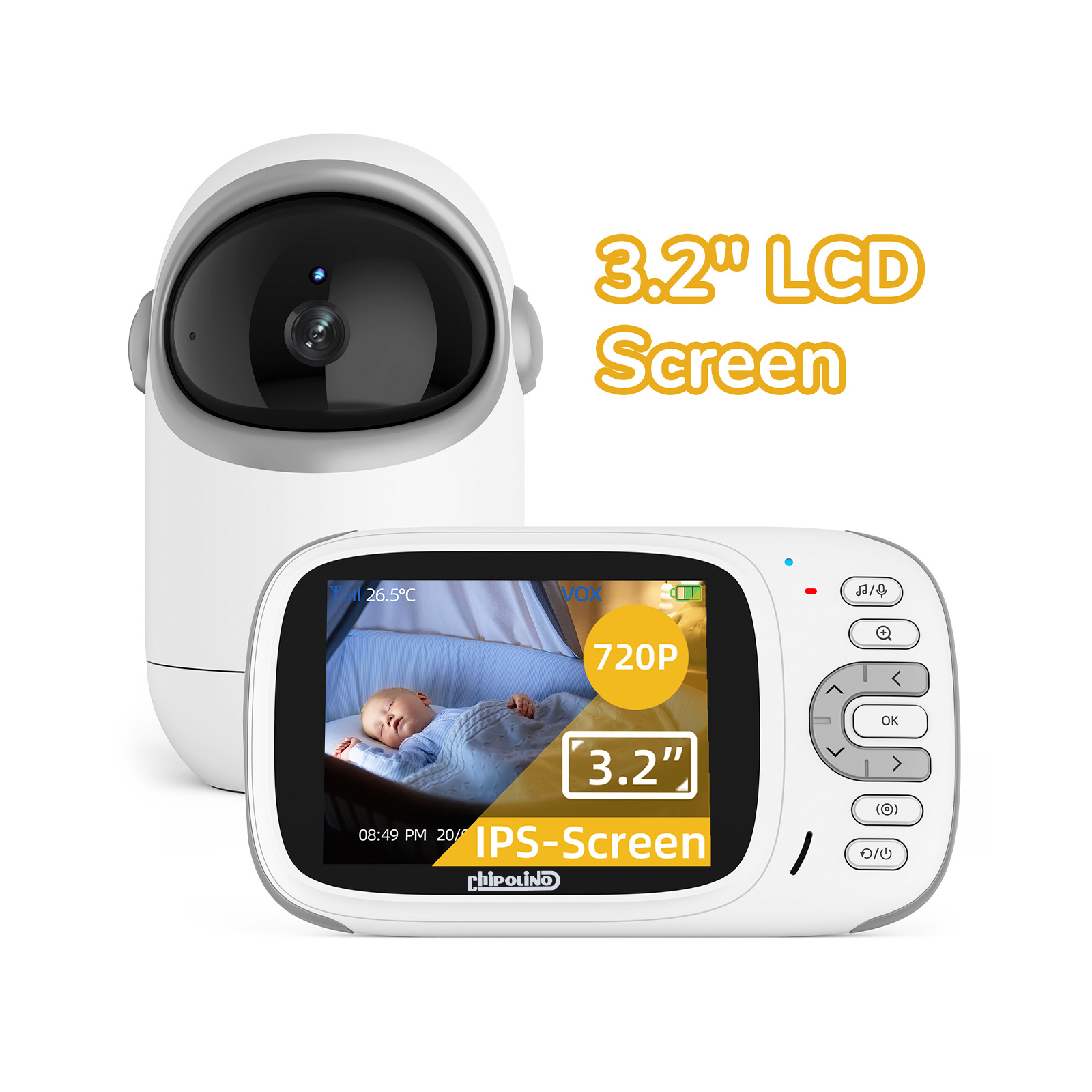 Video baby monitor Sirius 3.2