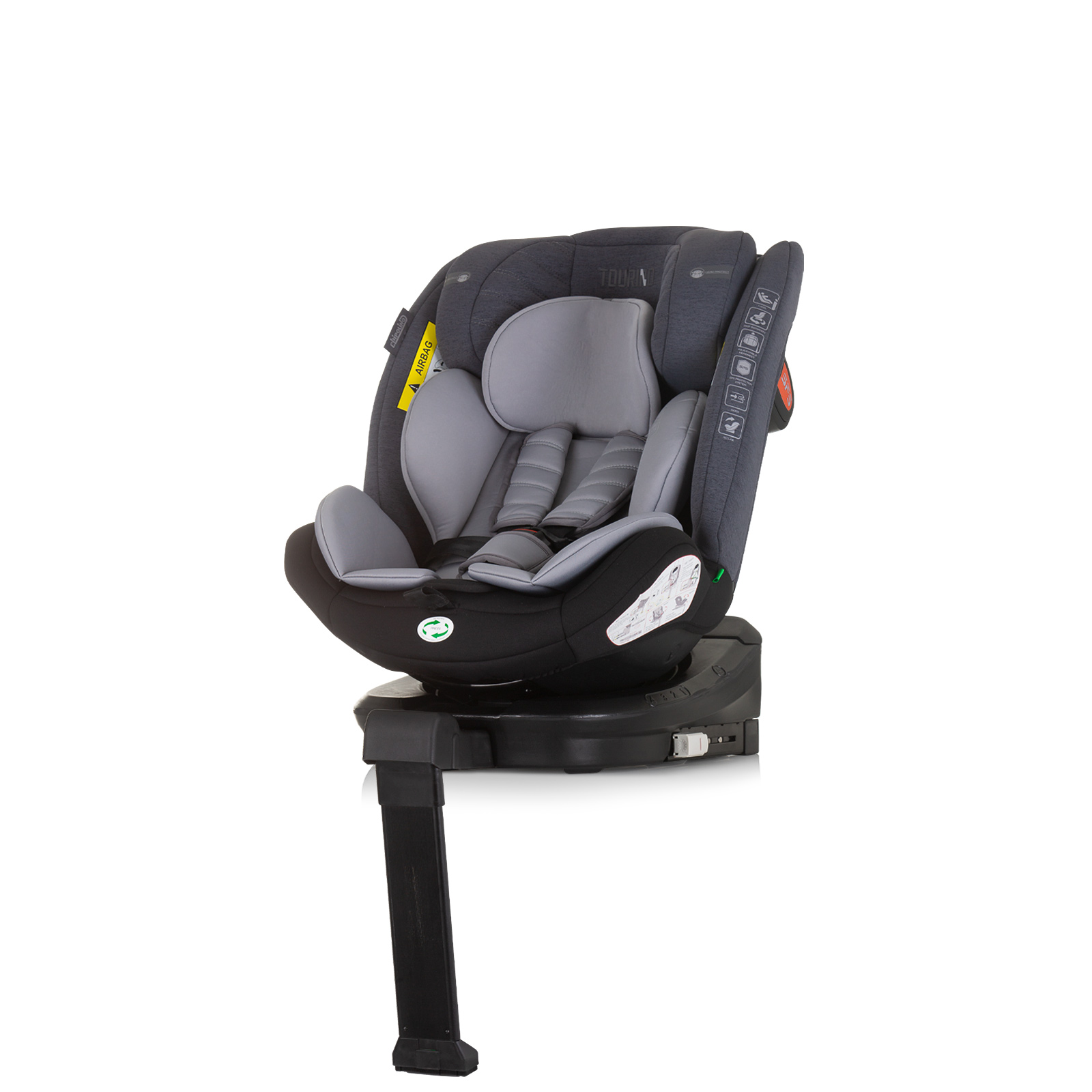 Car seat 360 I-size 40-150 TORINO gray mi