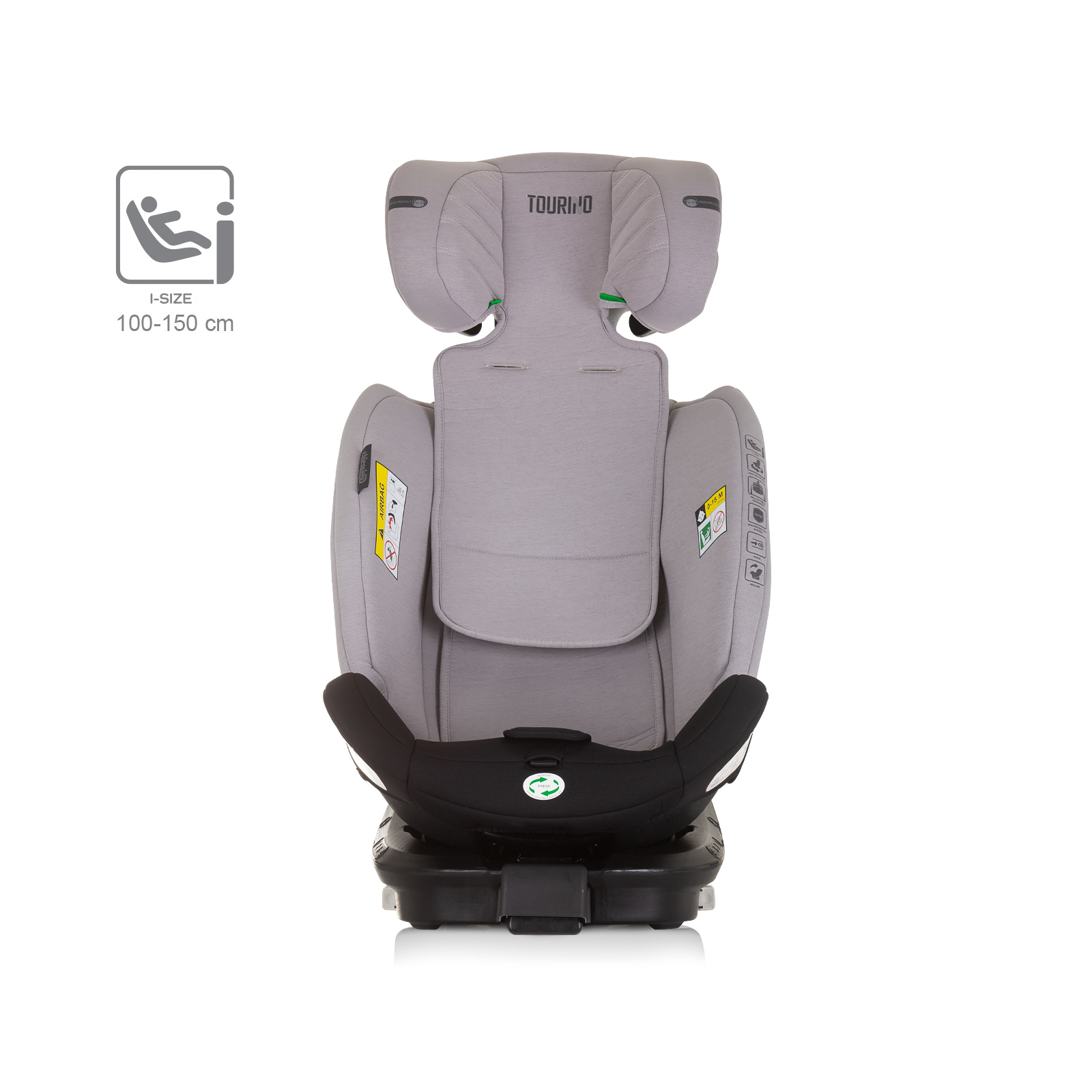 Car seat 360 I-size 40-150 TORINO ash