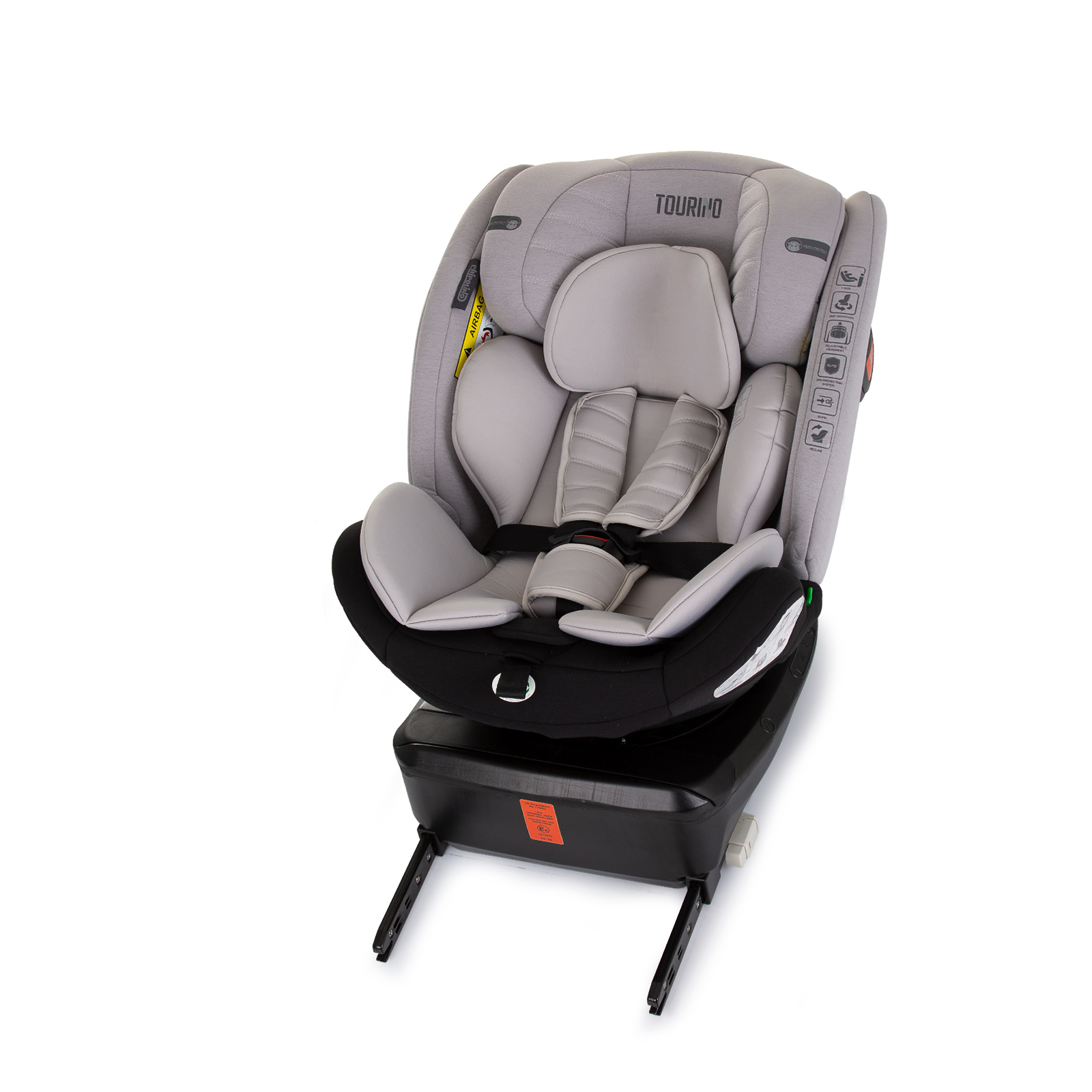 Car seat 360 I-size 40-150 TORINO ash
