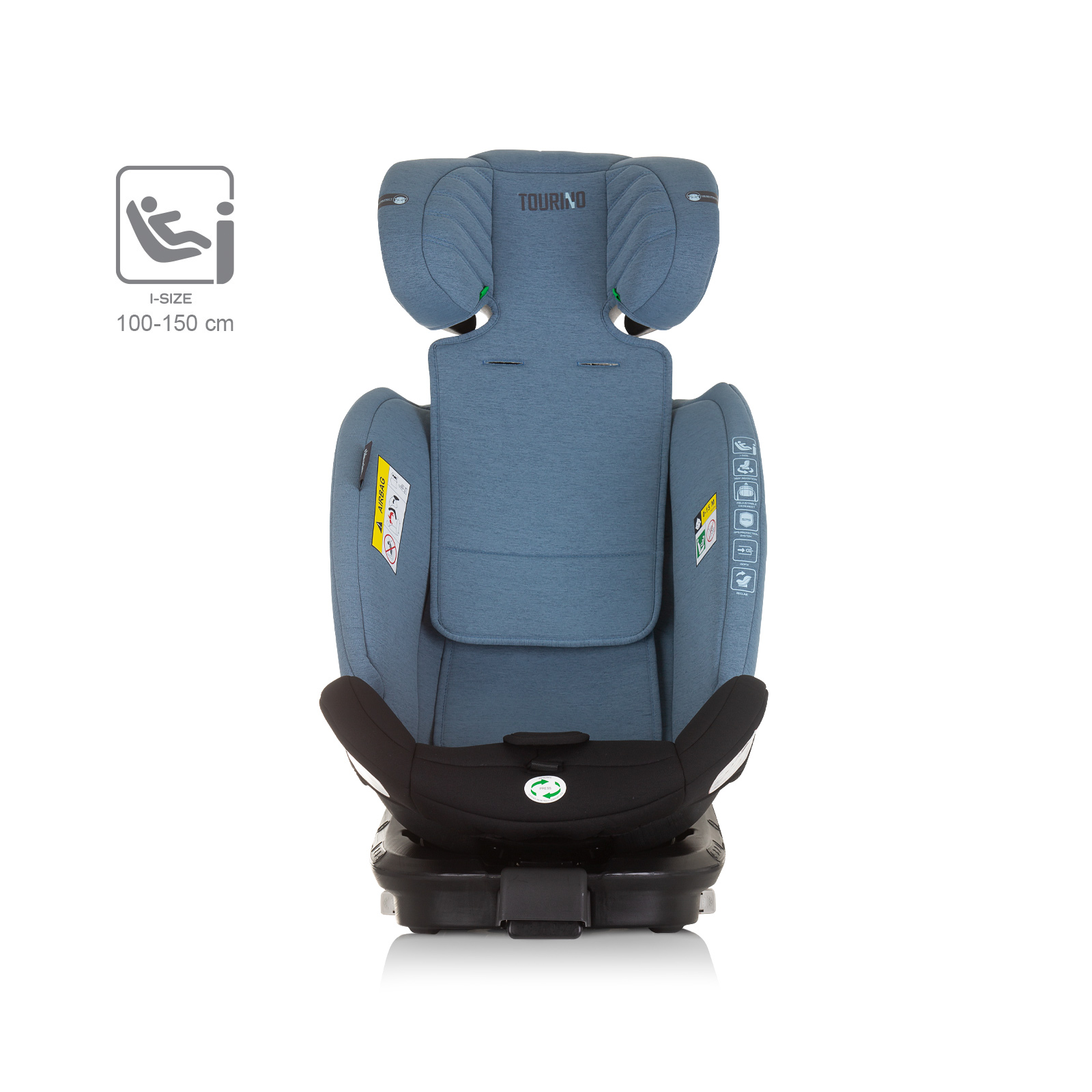 Car seat 360 I-size 40-150 TORINO blue