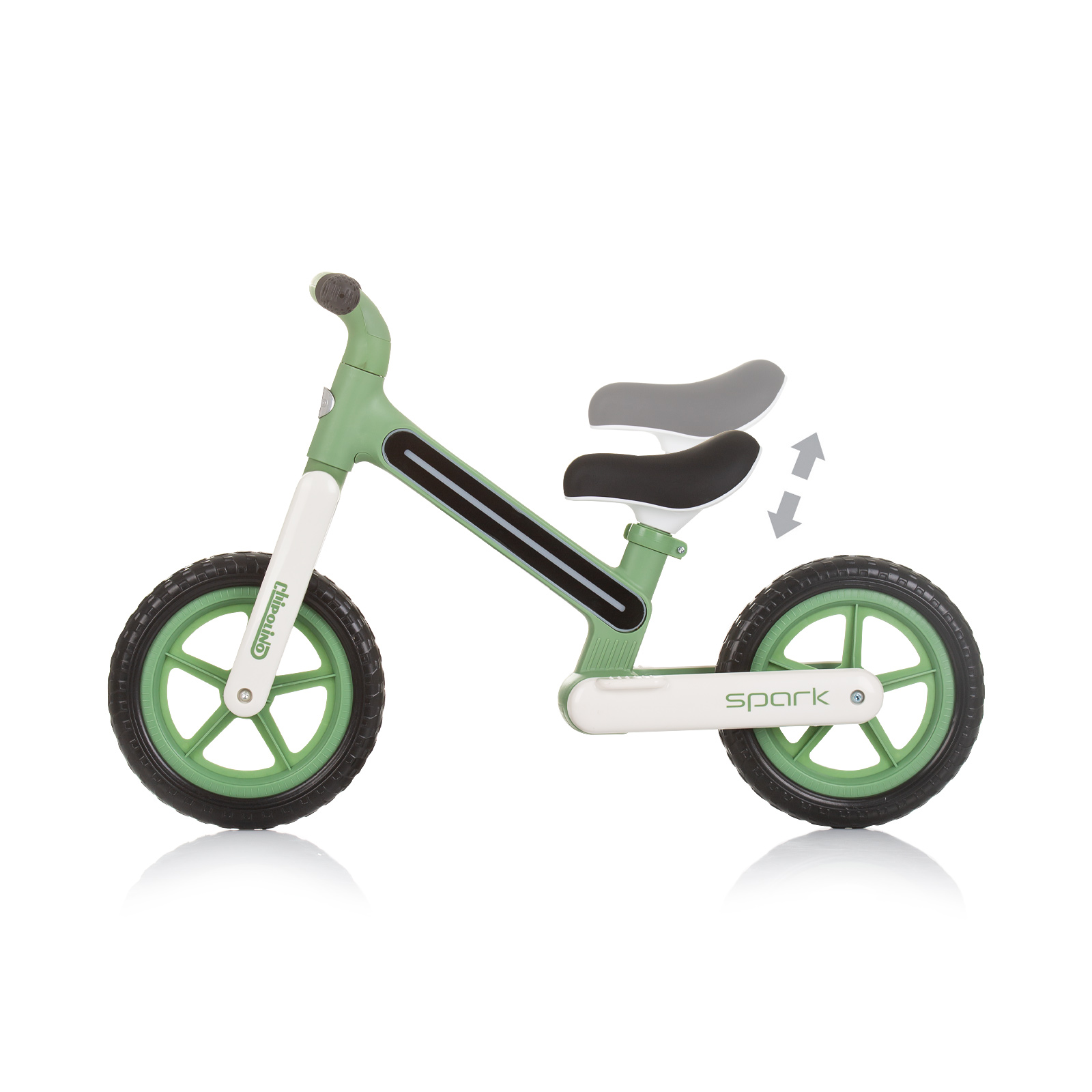 Balance toy on wheels Spark green