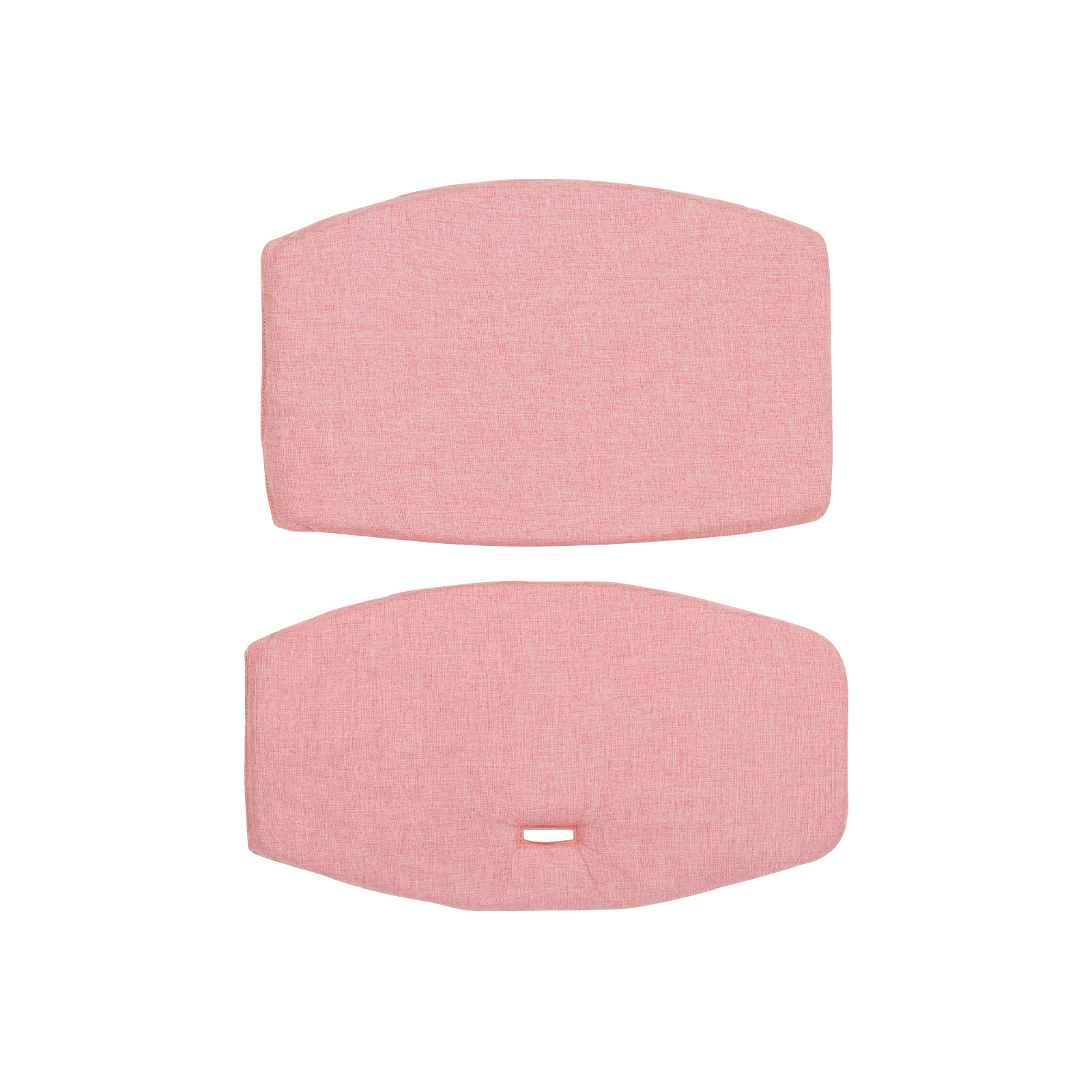 High chair padded insert - set of two cushions - pink
