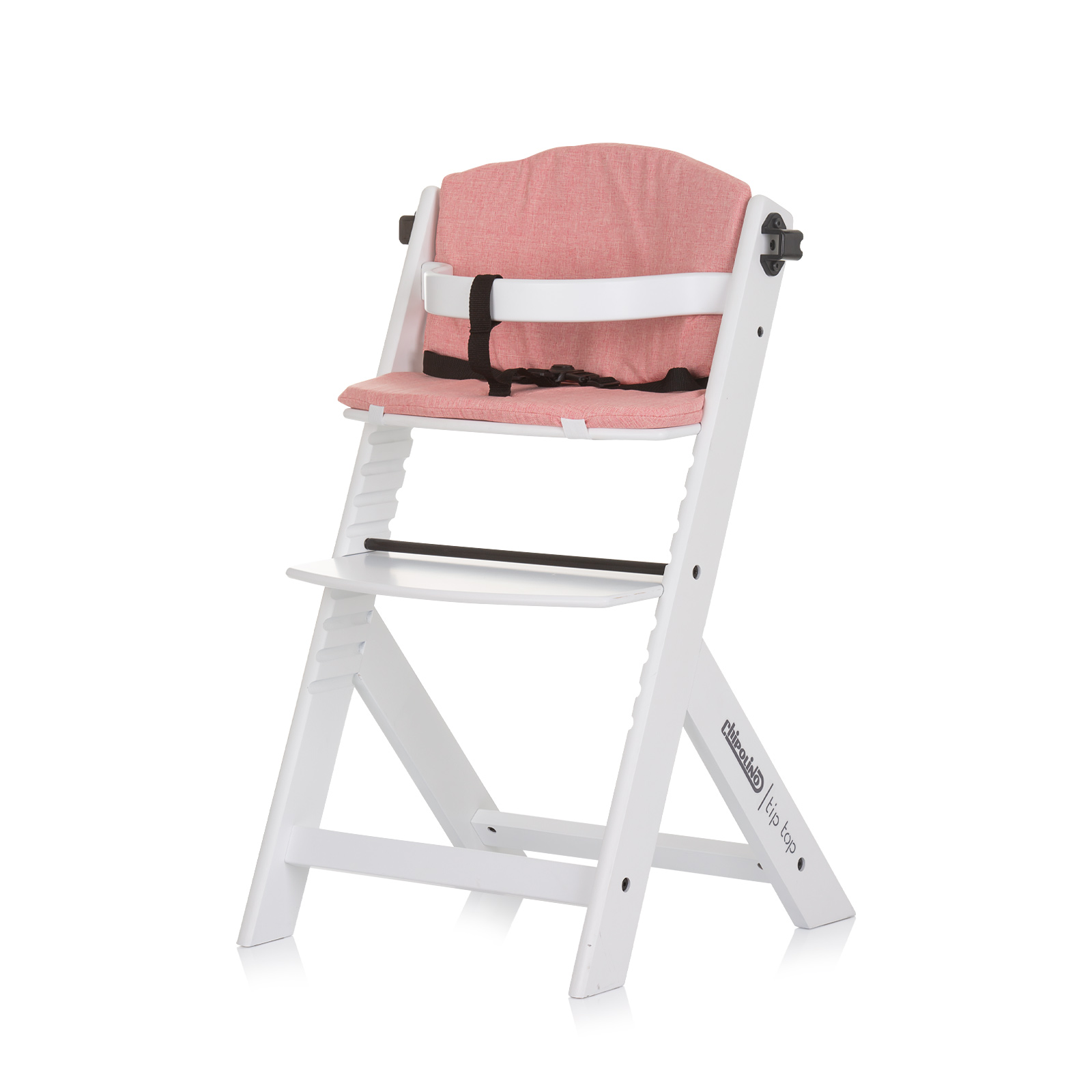 High chair padded insert - set of two cushions - pink