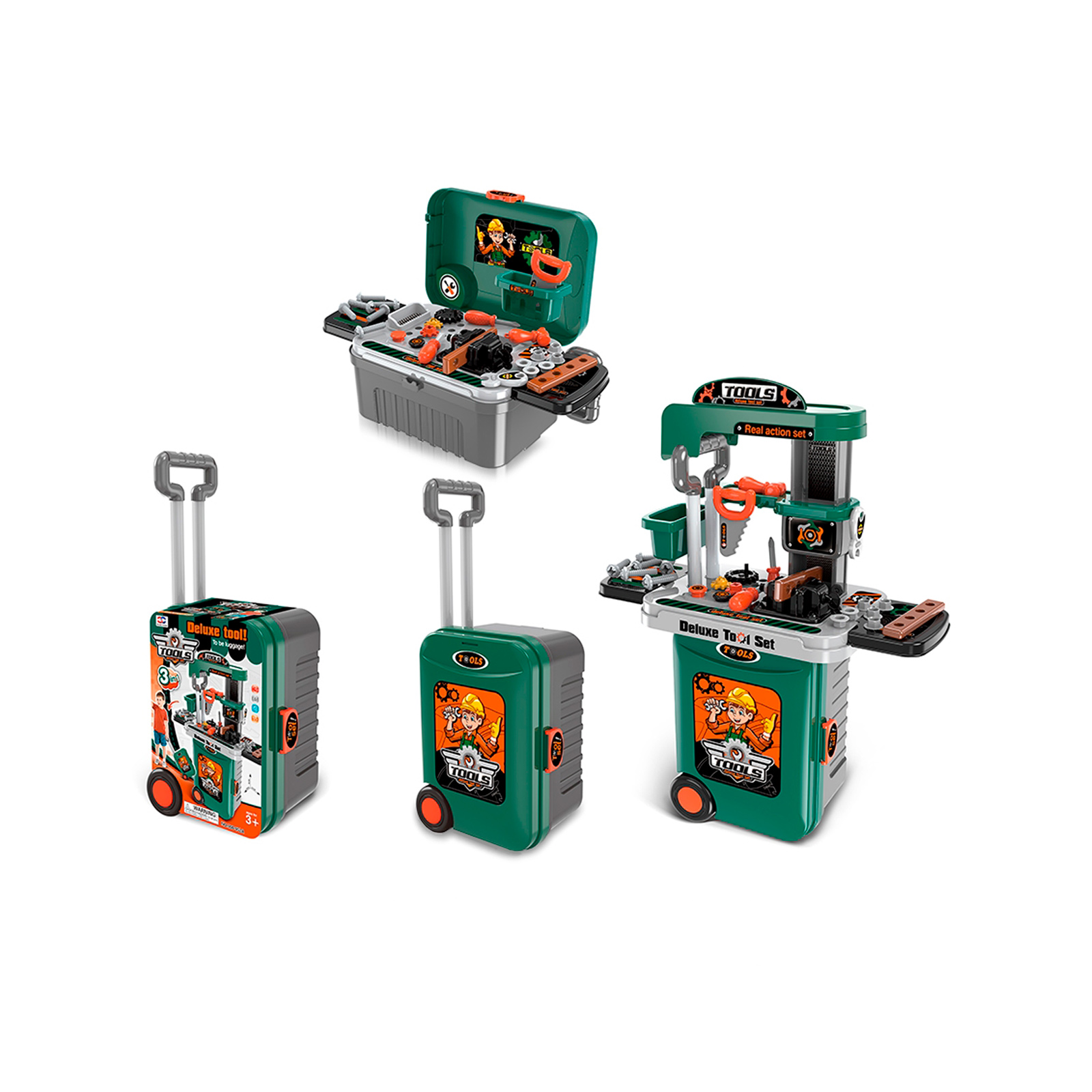 3 in 1 tool kit /suitcase, table/