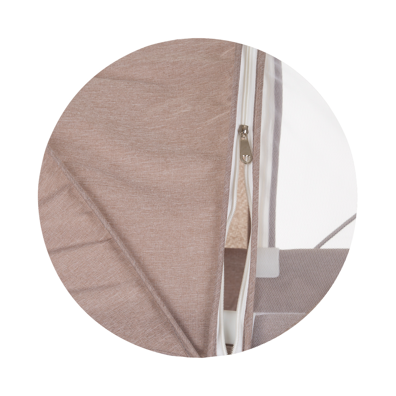 Co-sleeping crib with drop side “Zen