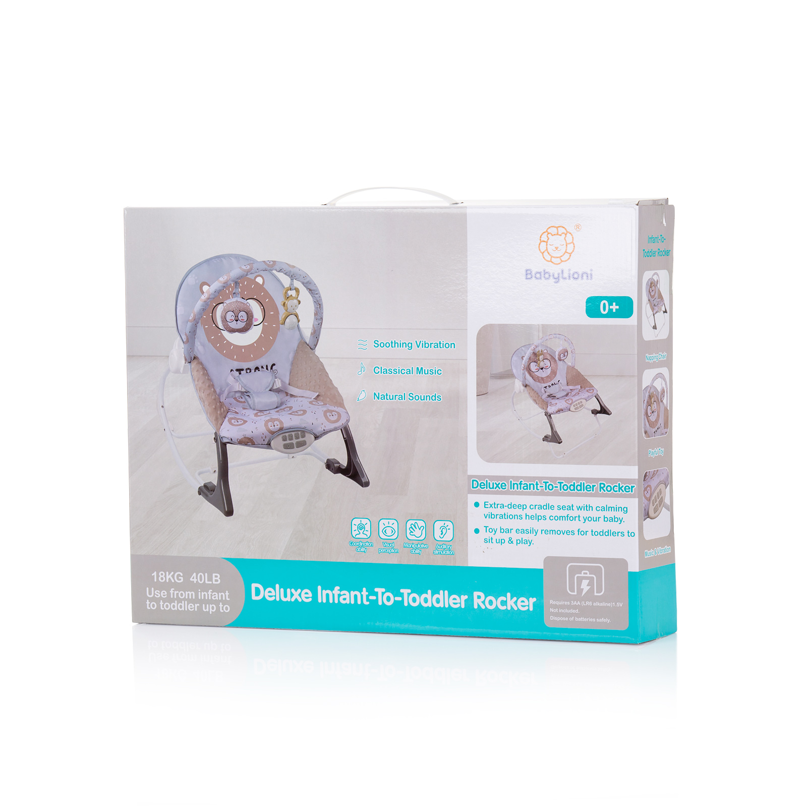 Musical lounger Melody beige