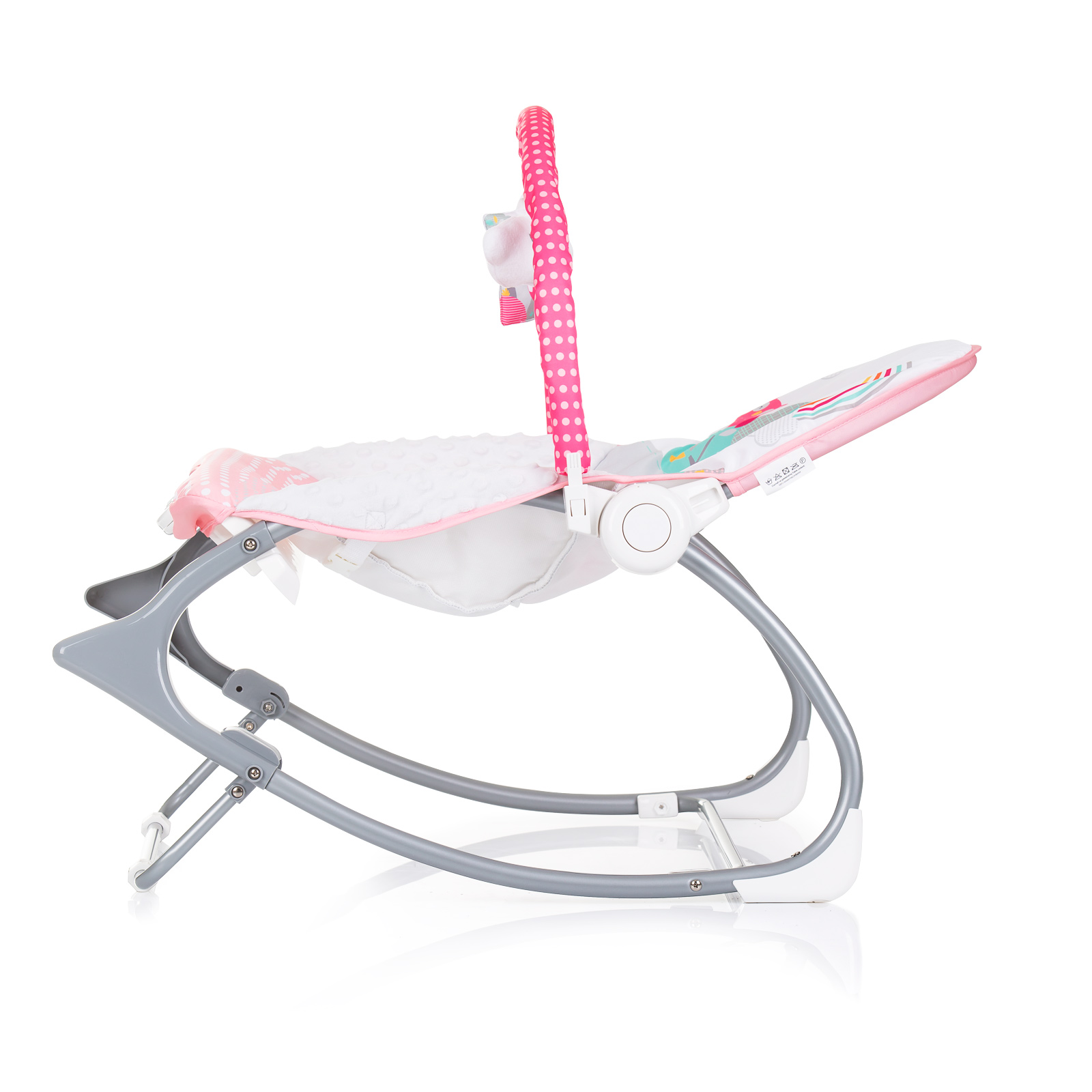 Musical lounger Melody pink