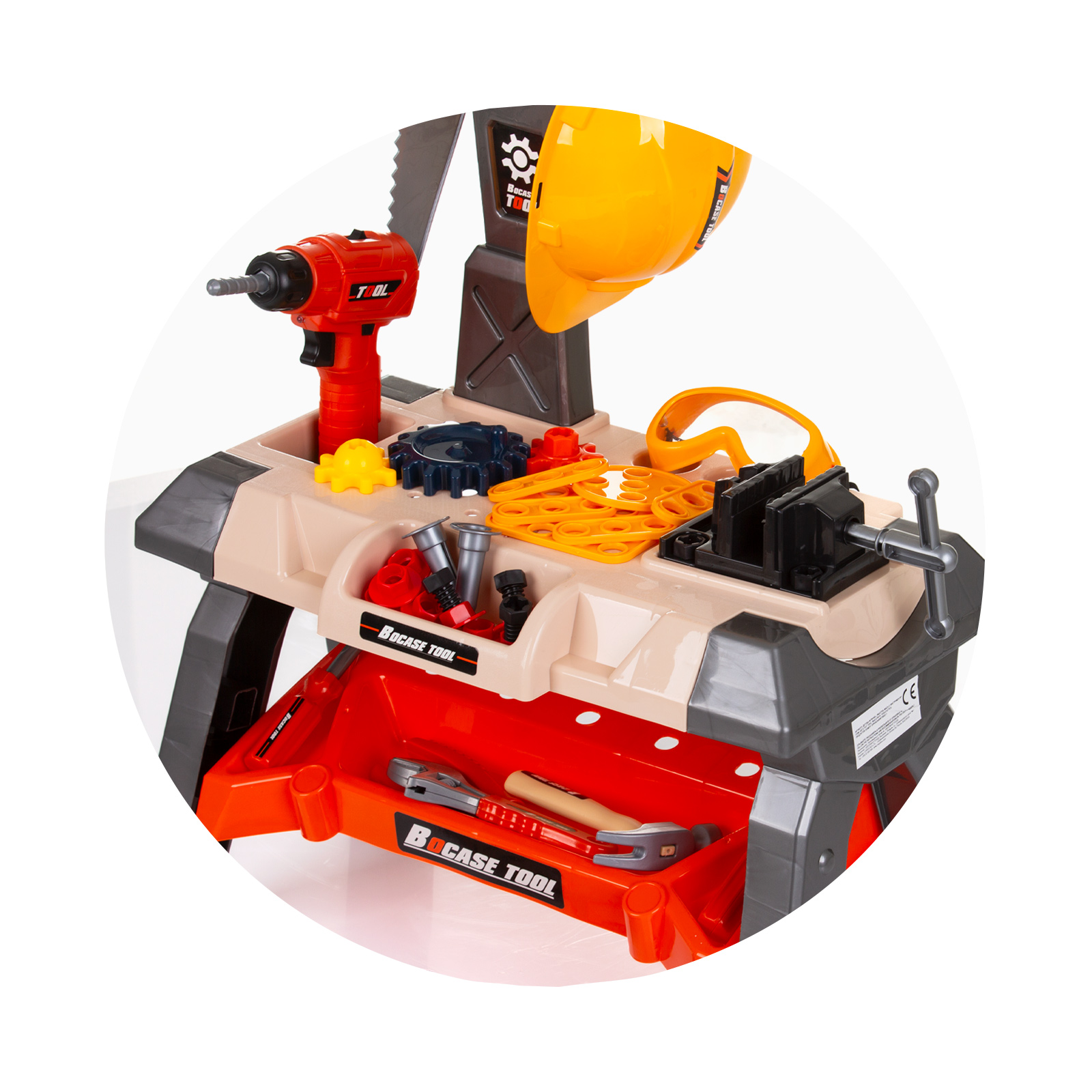 Det. player. Work table with instr. 63 parts