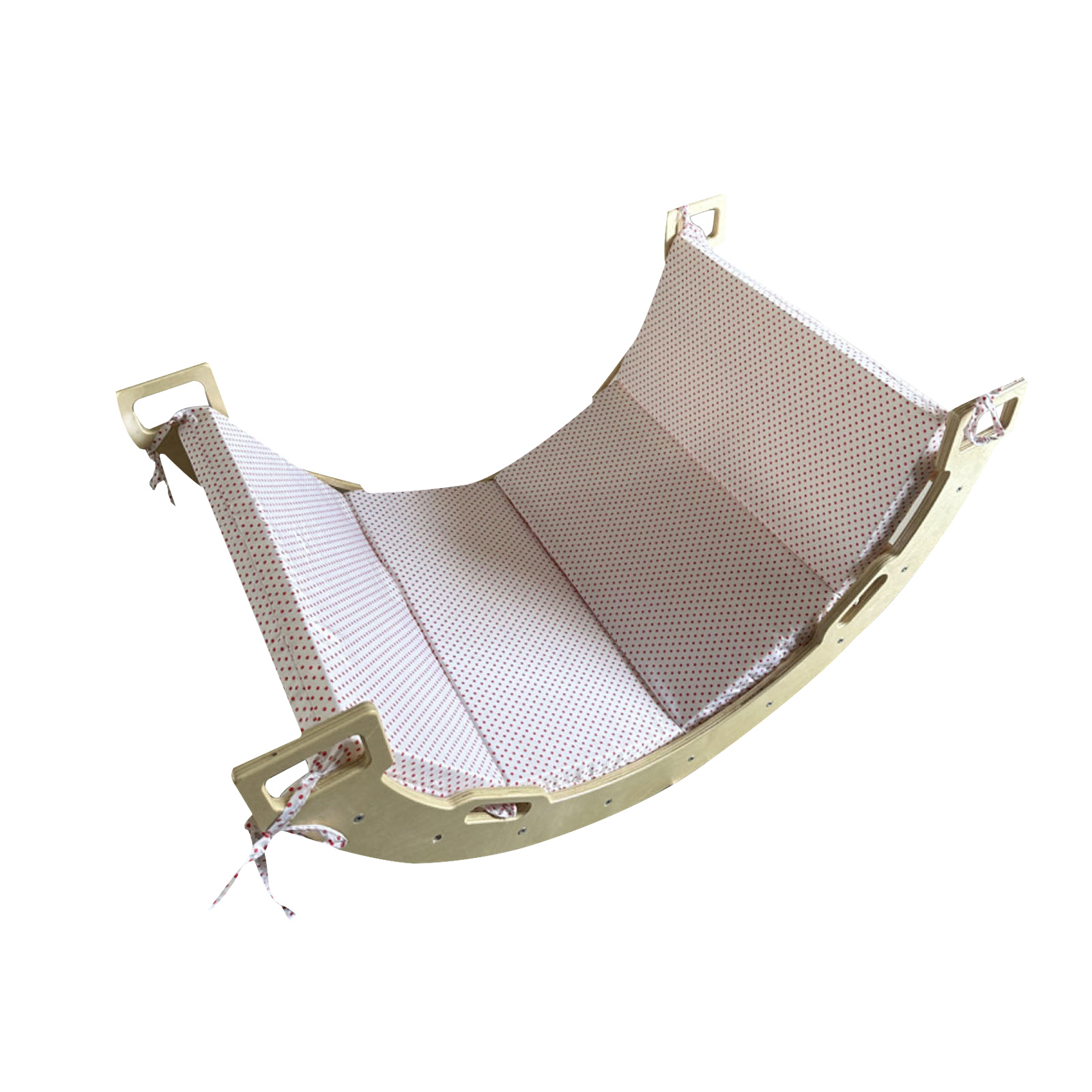 Wooden rocking toy with pillow/Climbing chair