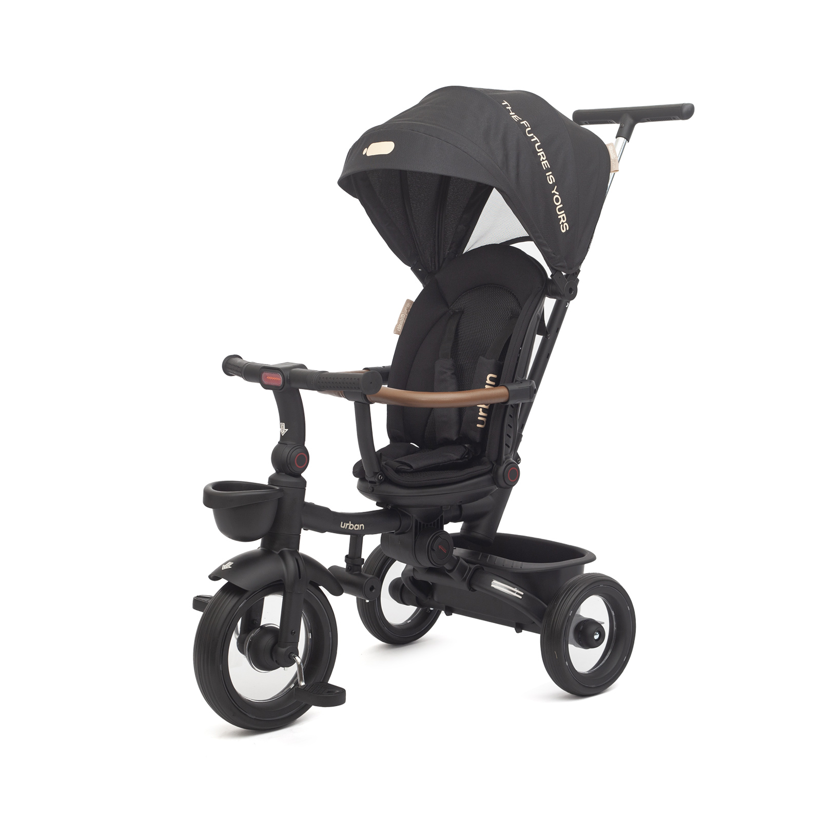 Folding tricycle "Urban" blackberry