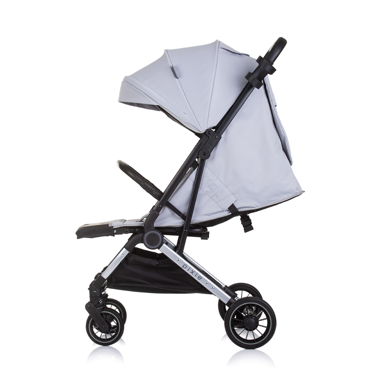 Baby stroller 22 kg "PIXIE" cloud gray
