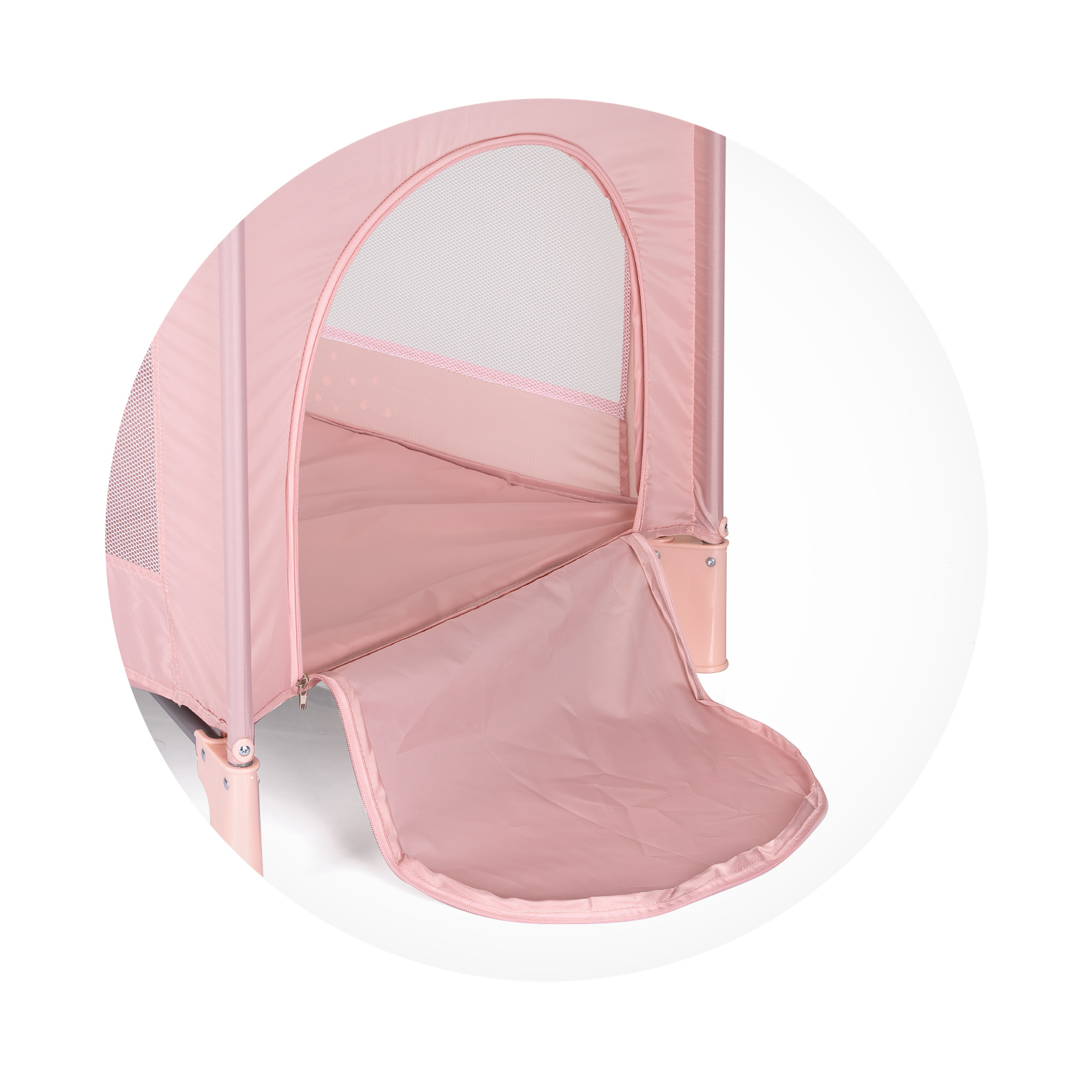 Portable playpen Capri Kitty pink