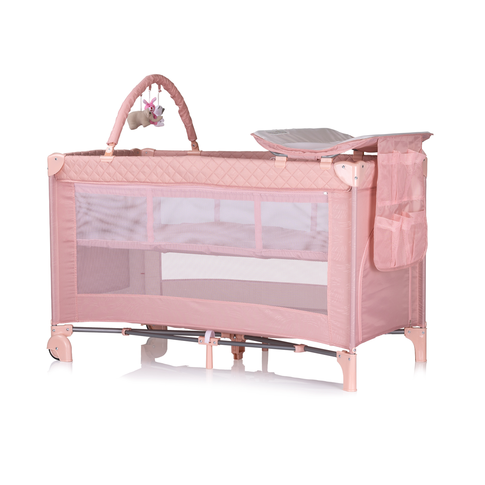 Luna Marshmallow Portable Crib