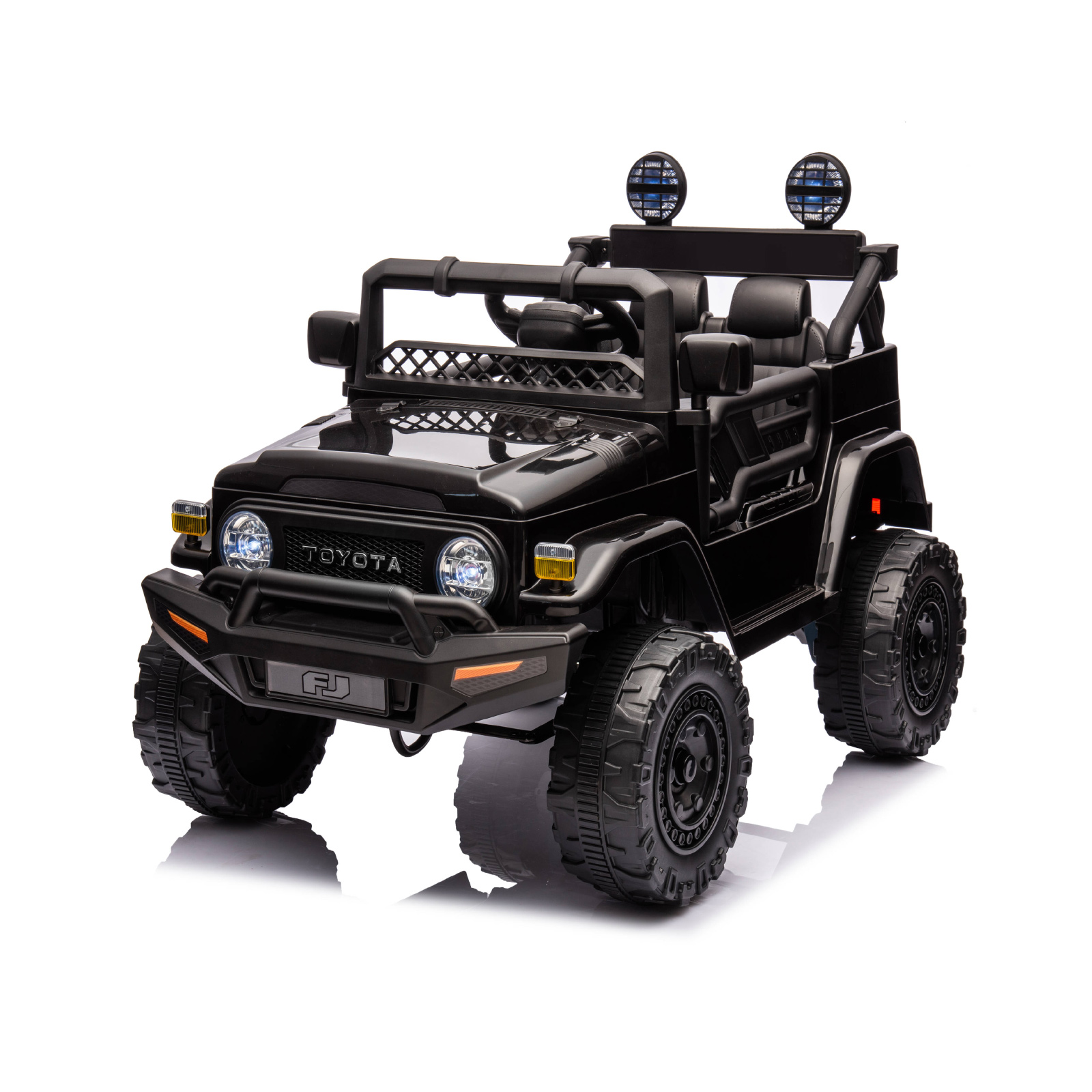 Electric SUV Toyota FJ Cruiser black EVA tires