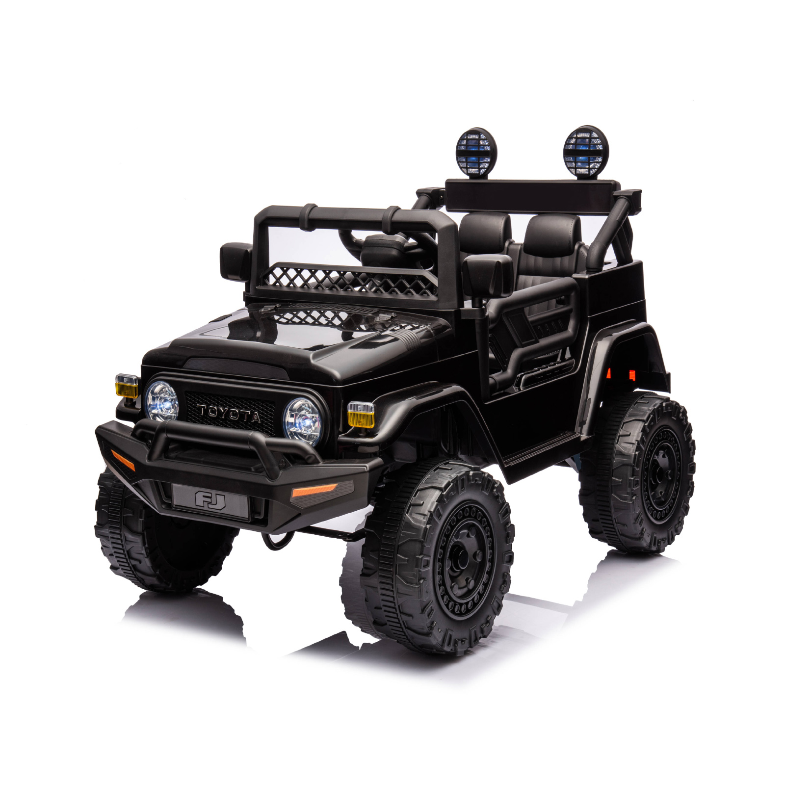 Electric SUV Toyota FJ Cruiser black EVA tires