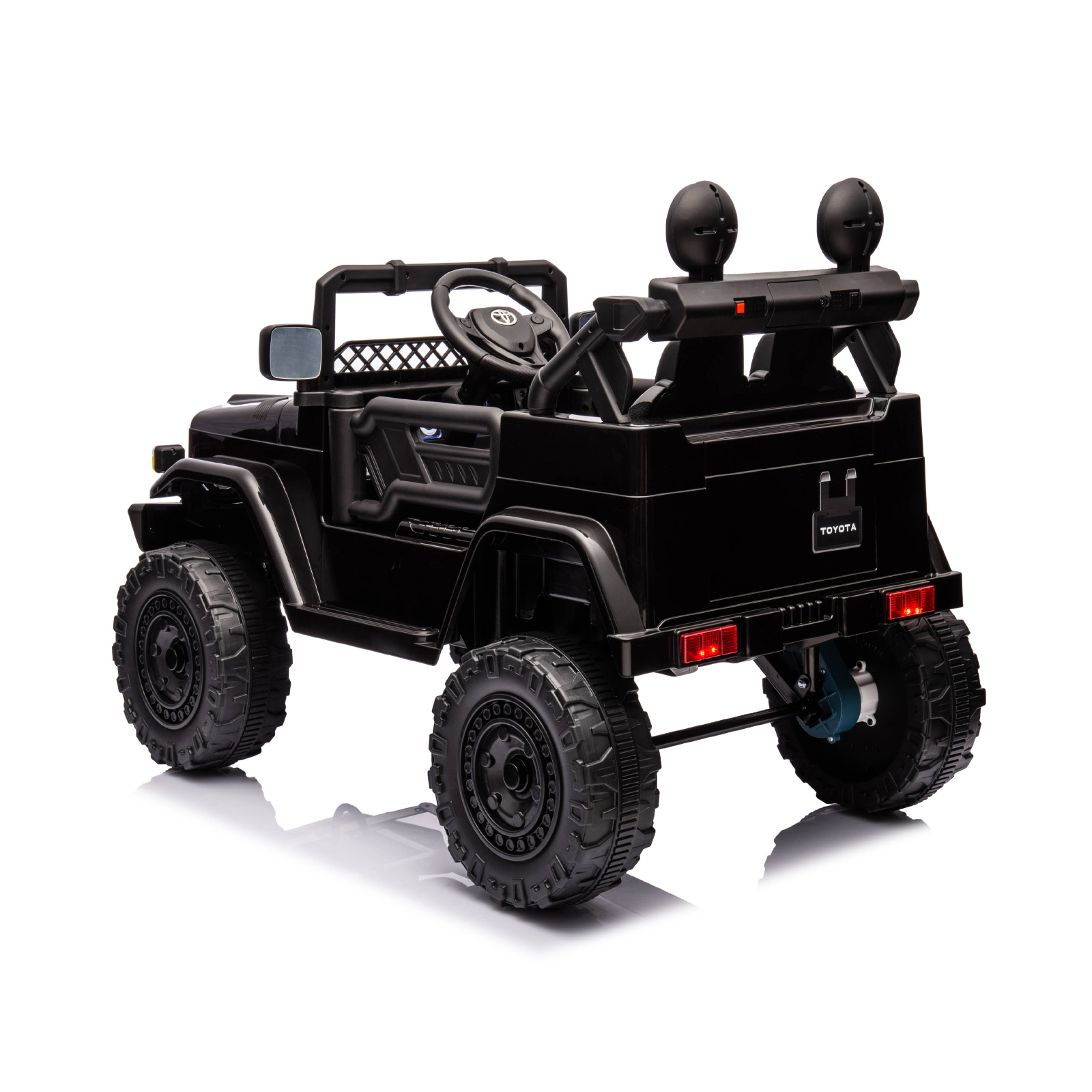Electric SUV Toyota FJ Cruiser black EVA tires