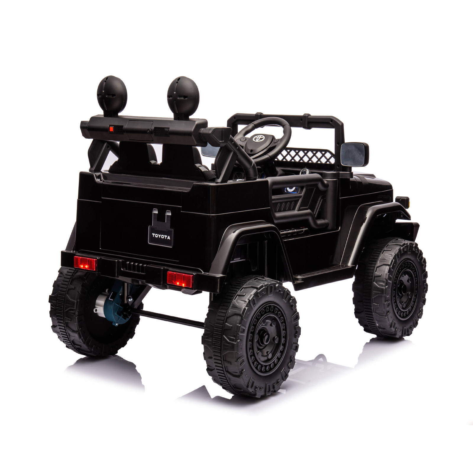 Electric SUV Toyota FJ Cruiser black EVA tires