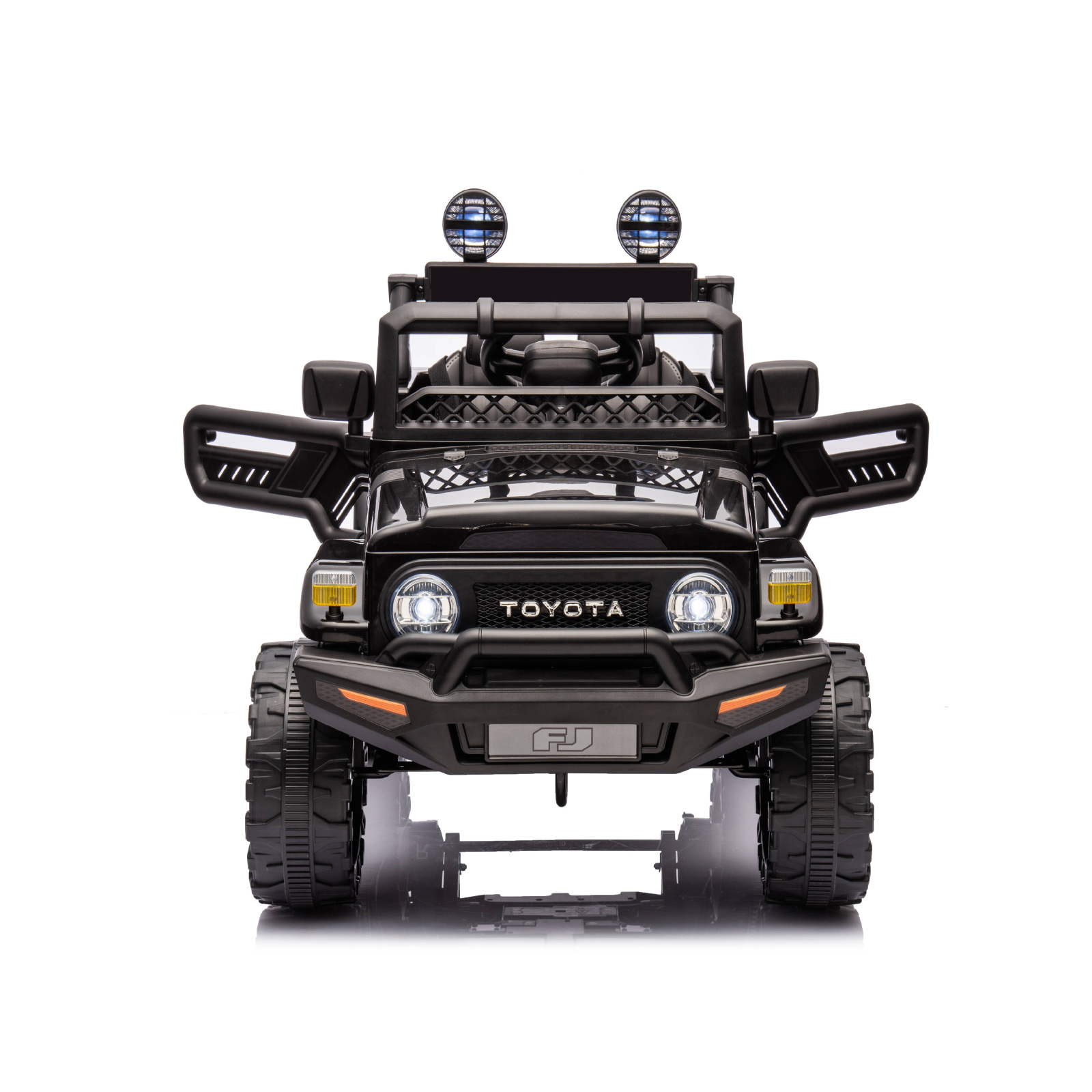 Electric SUV Toyota FJ Cruiser black EVA tires