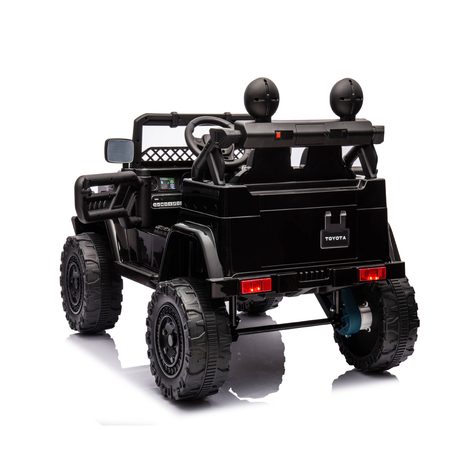 Electric SUV Toyota FJ Cruiser black EVA tires