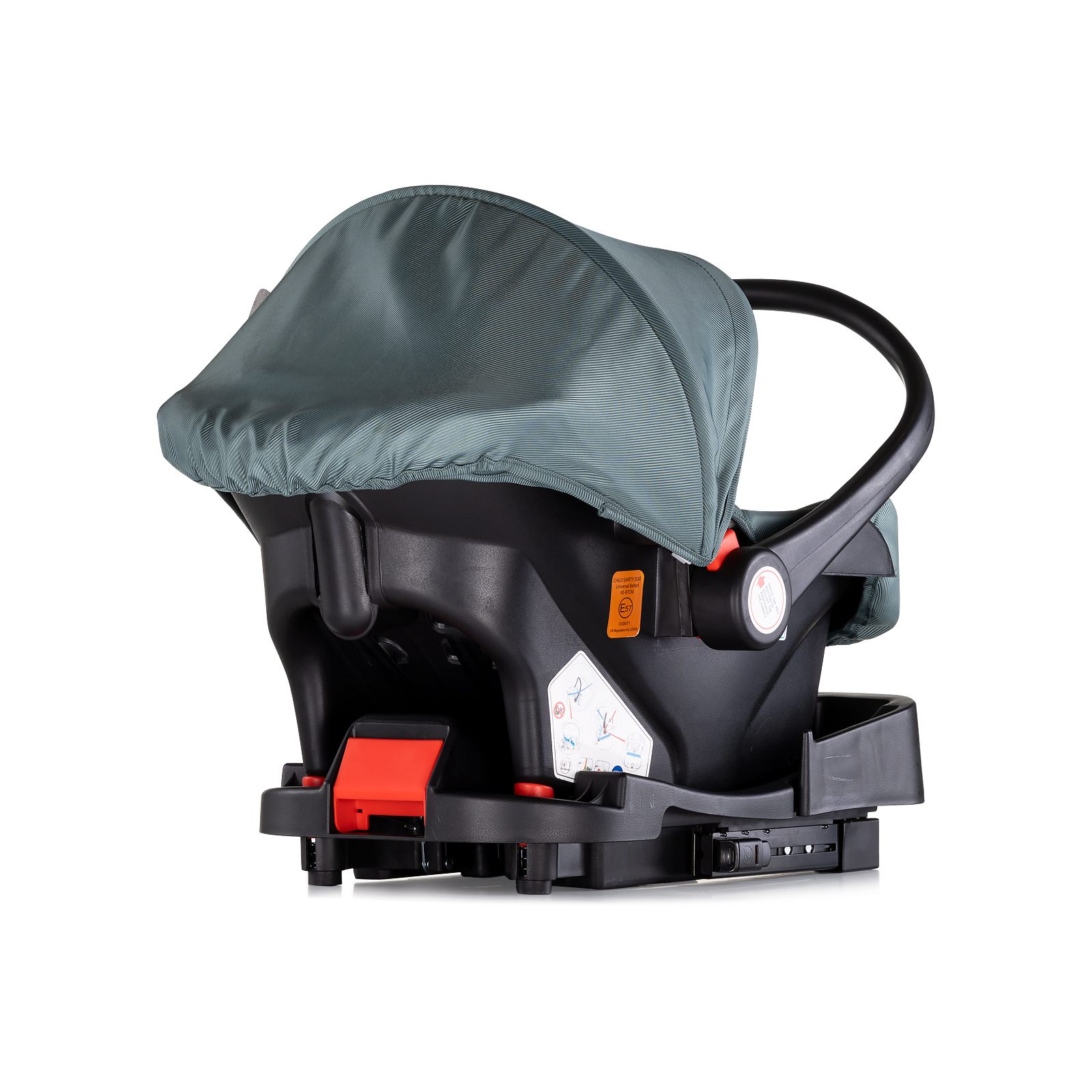 Car seat 40-87 cm "AURA" basil