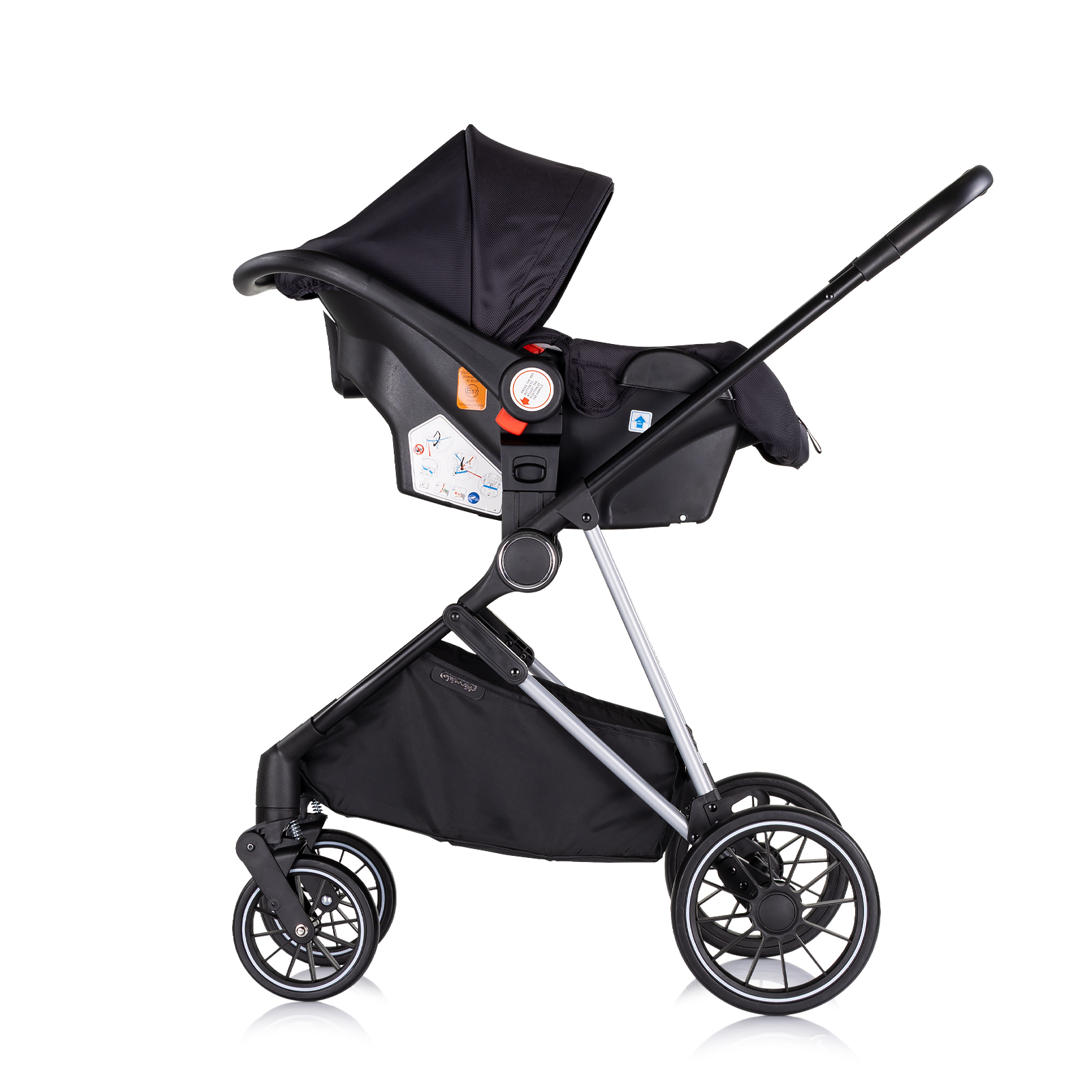 Baby stroller "Aura" blackberry