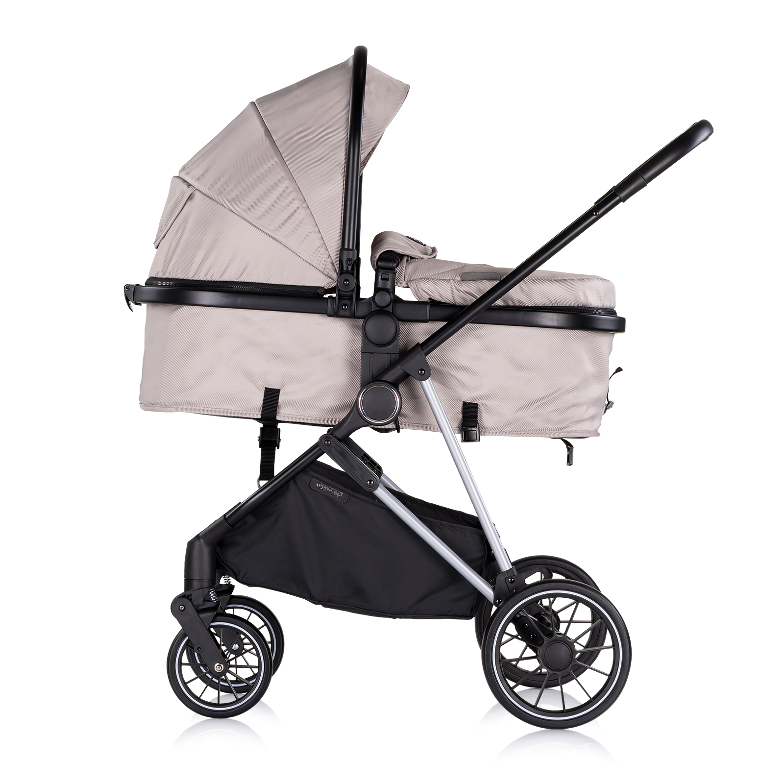 Baby stroller "Aura" tiramisu