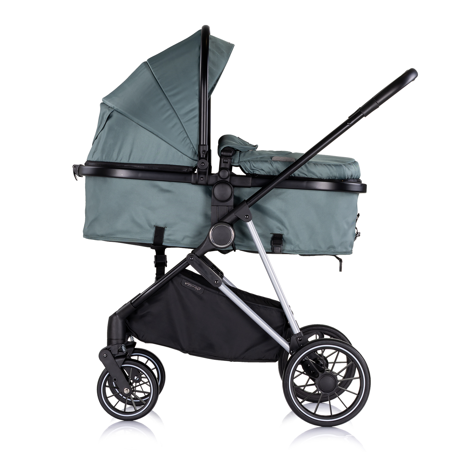 Baby stroller "Aura" basil
