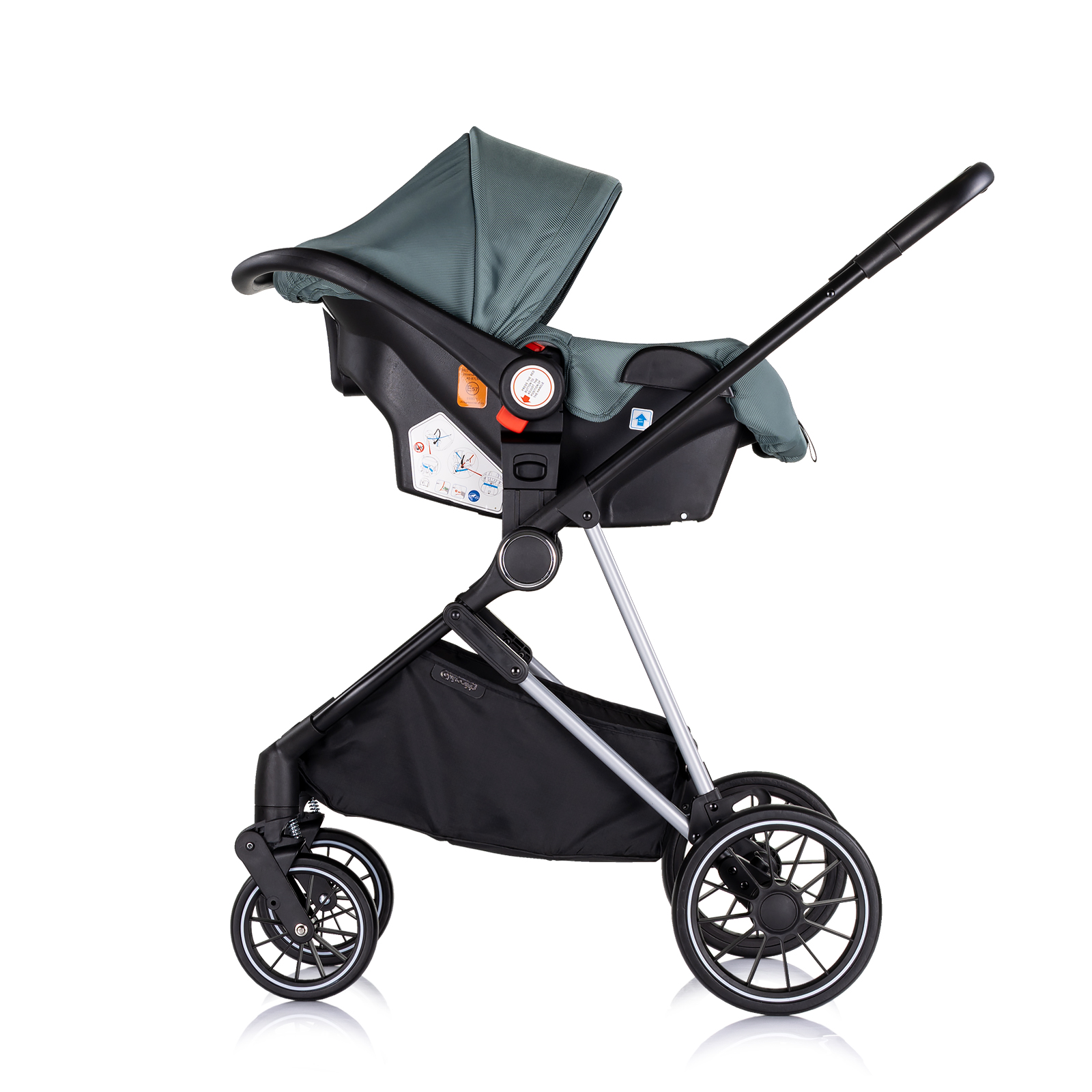 Baby stroller "Aura" basil