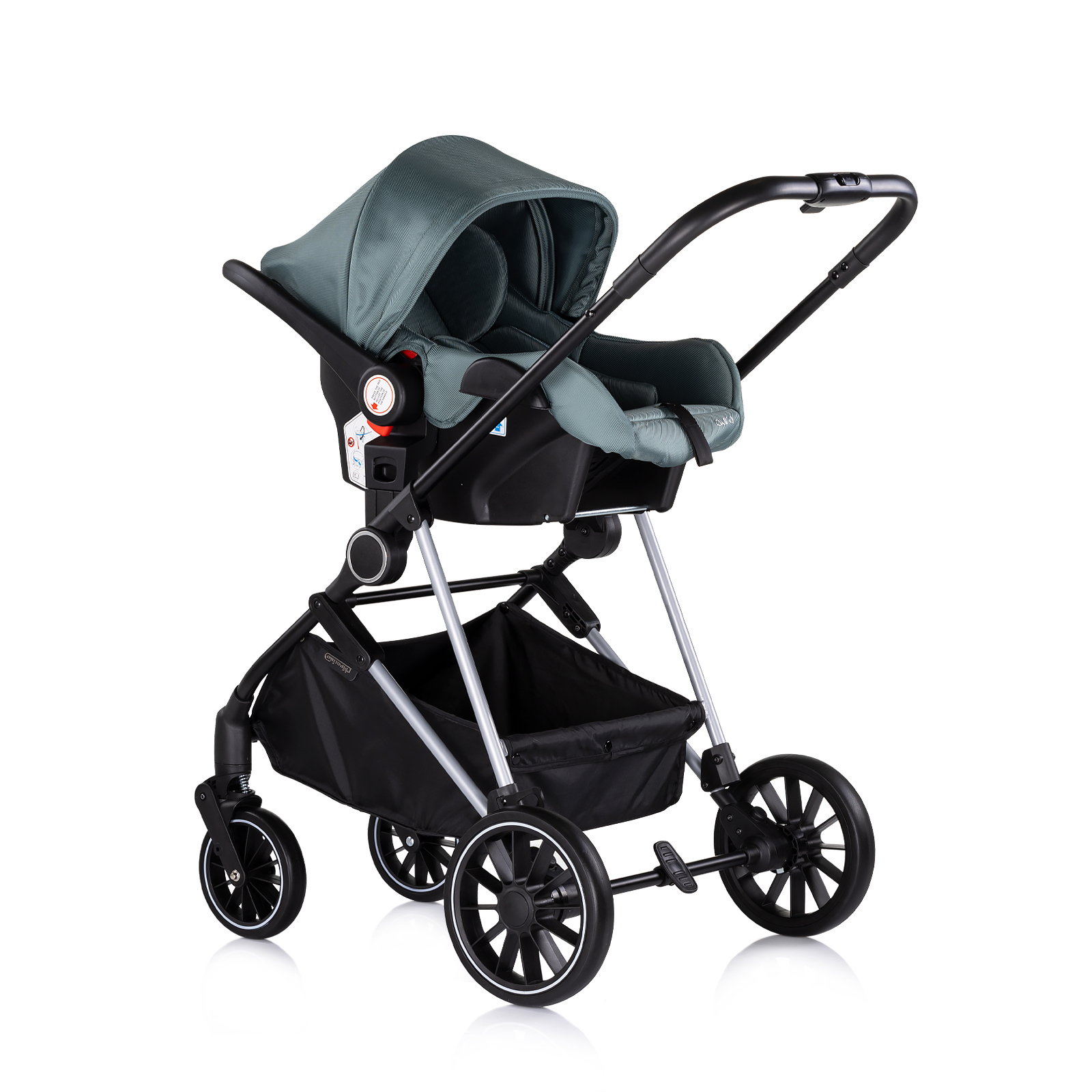 Baby stroller "Aura" basil