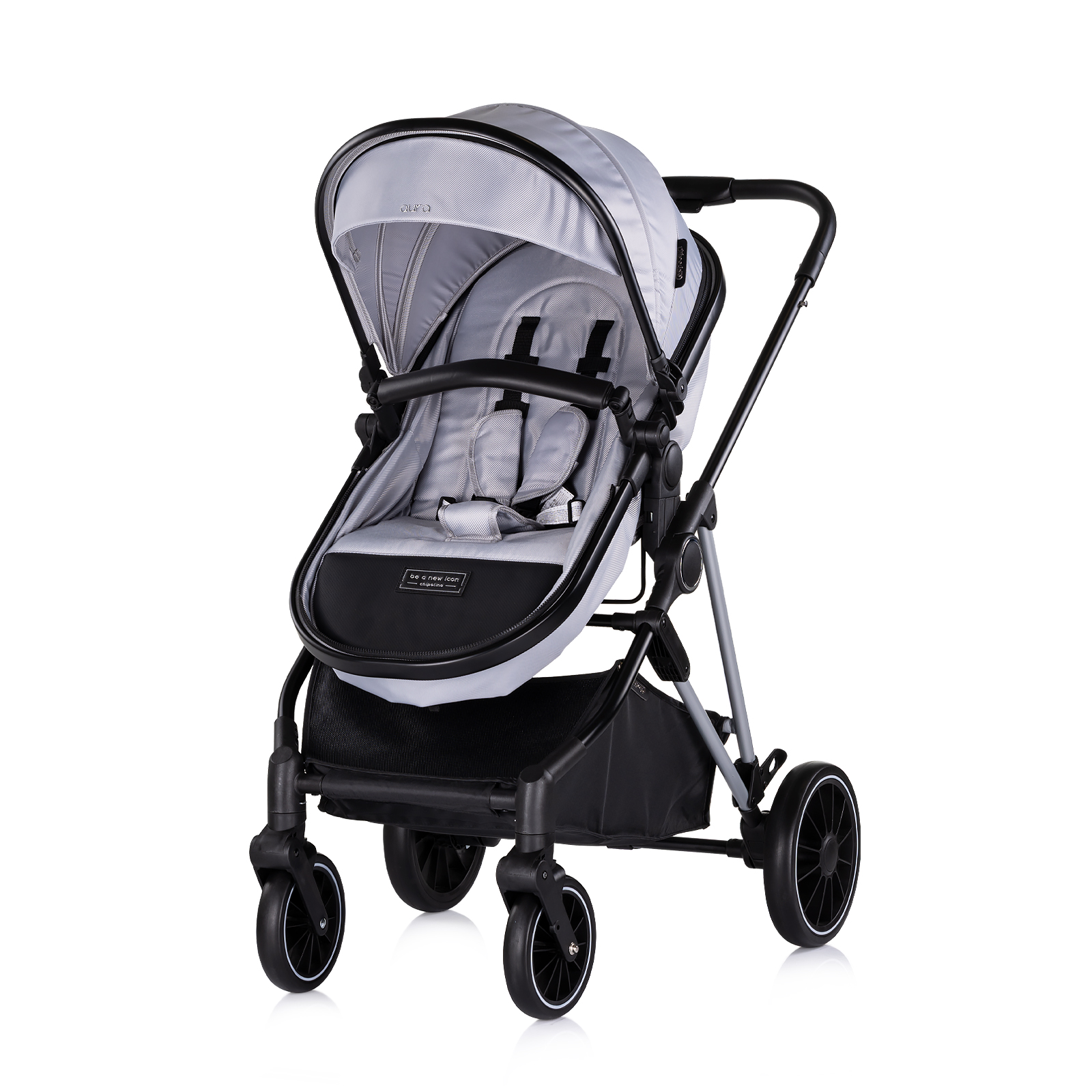 Baby stroller "Aura" cloud gray
