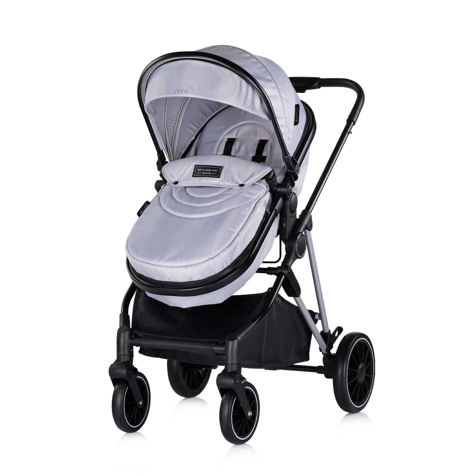 Baby stroller "Aura" cloud gray