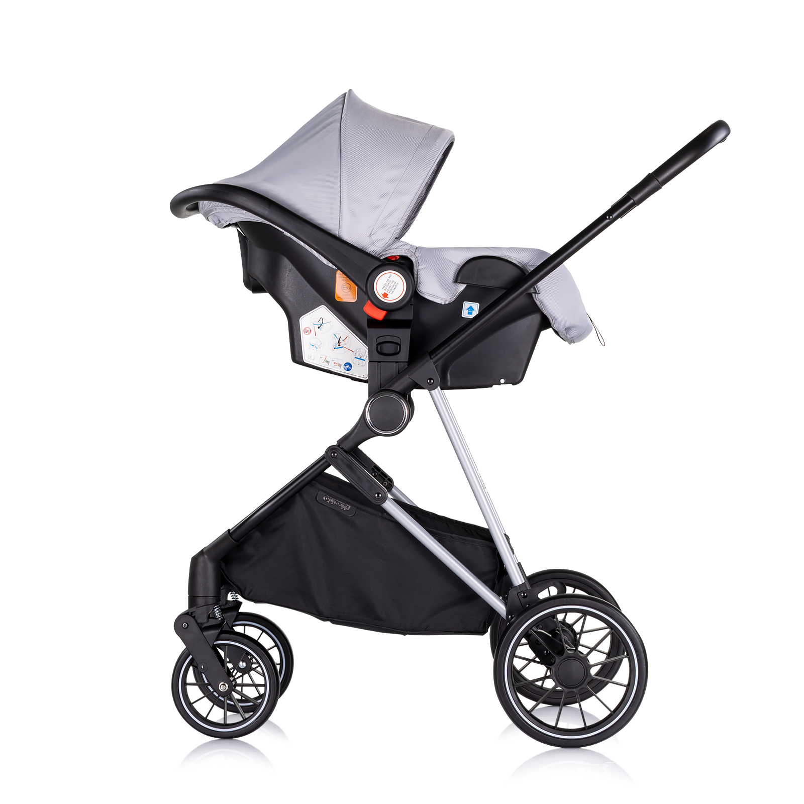 Baby stroller "Aura" cloud gray