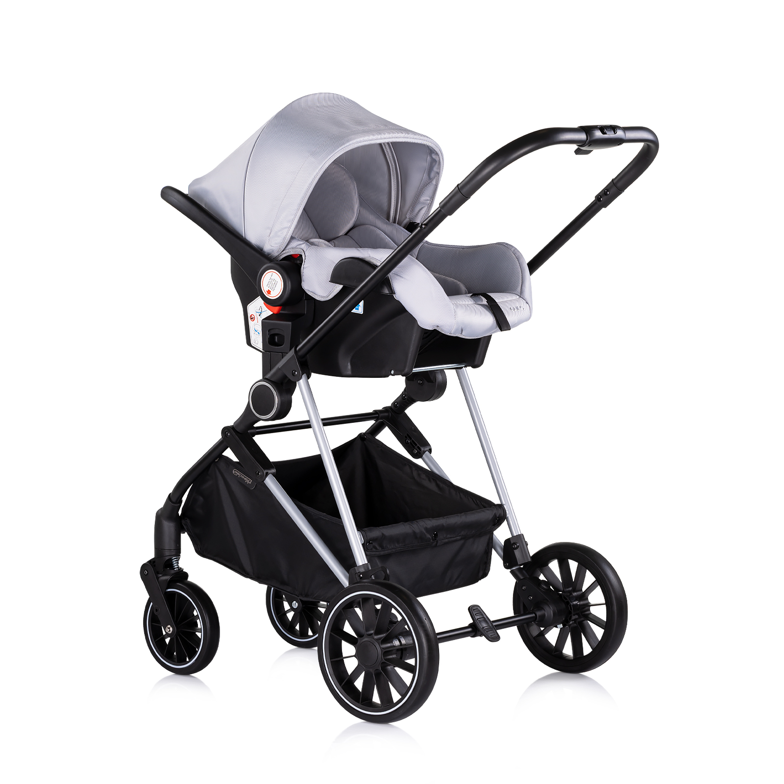 Baby stroller "Aura" cloud gray