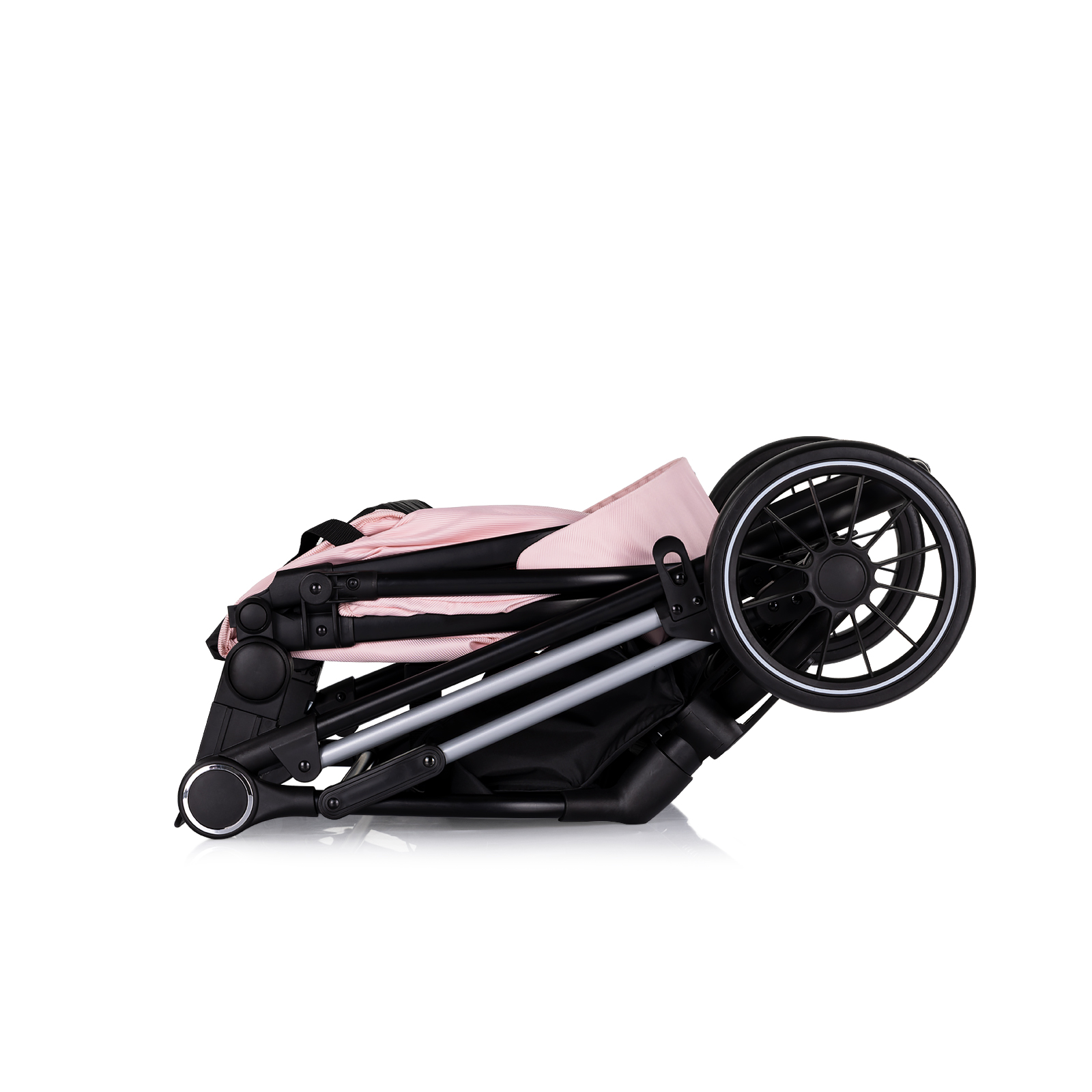 Baby stroller "Aura" pink marshmallow