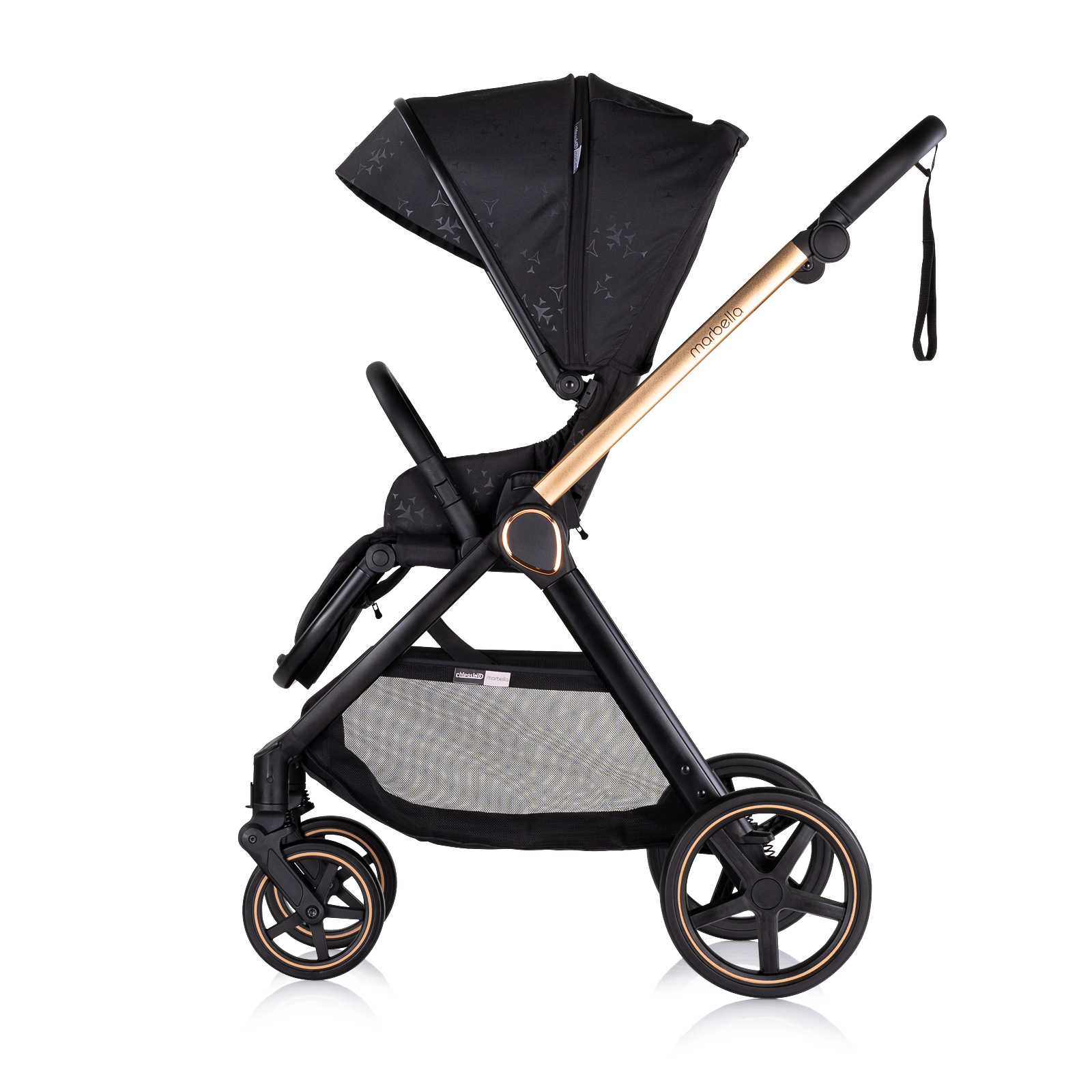 Baby stroller 3 in 1 "Marbella" blackberry