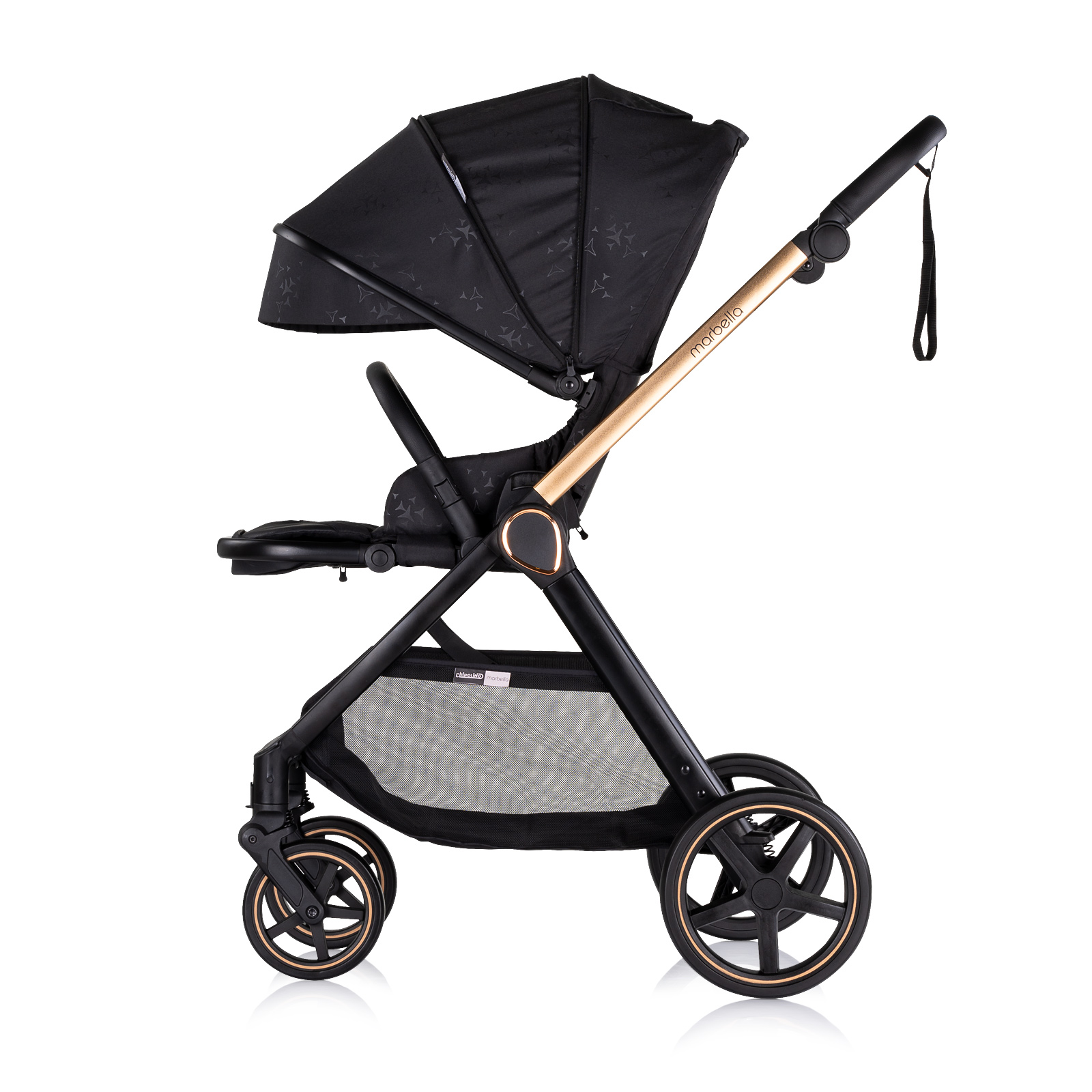 Baby stroller 3 in 1 "Marbella" blackberry