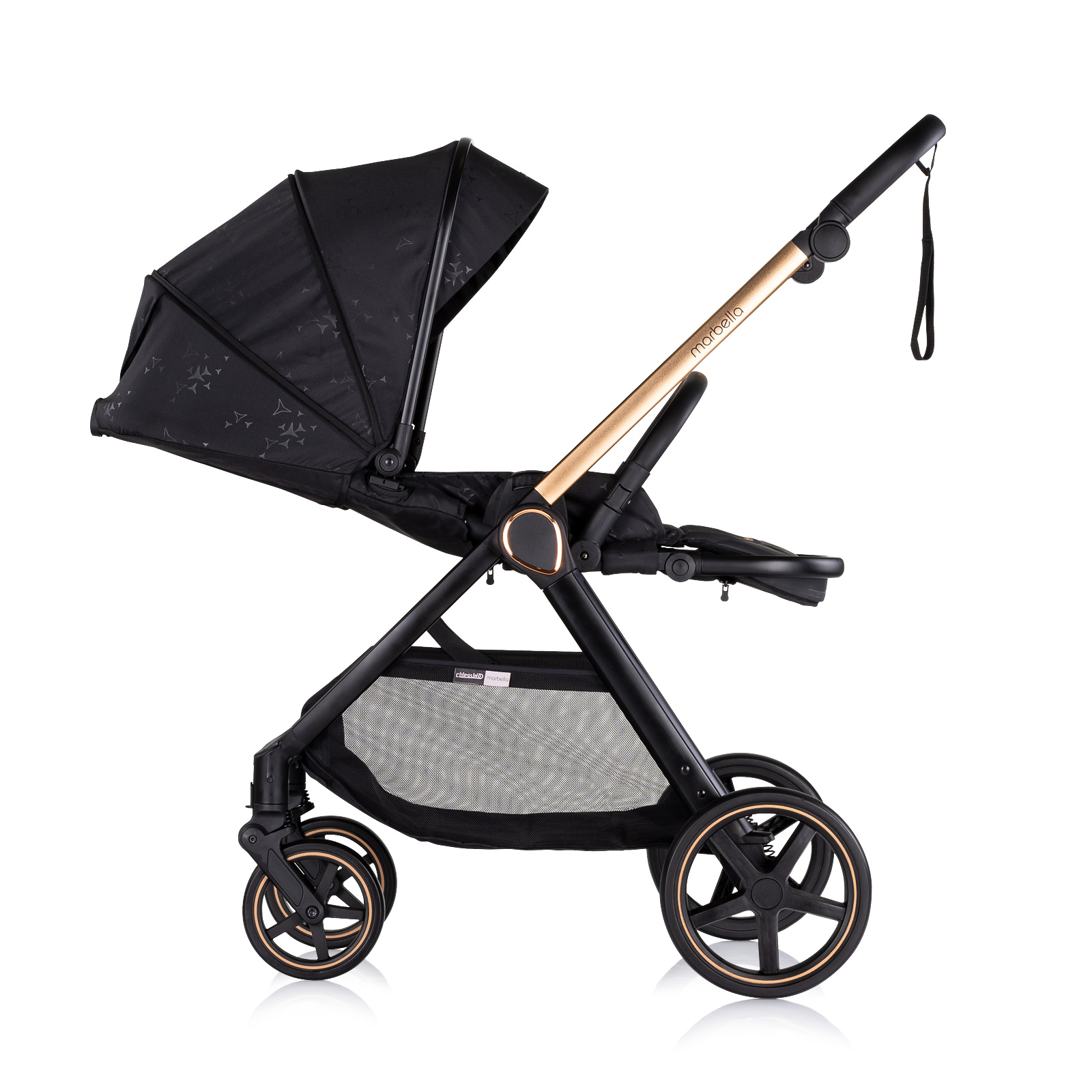 Baby stroller 3 in 1 "Marbella" blackberry