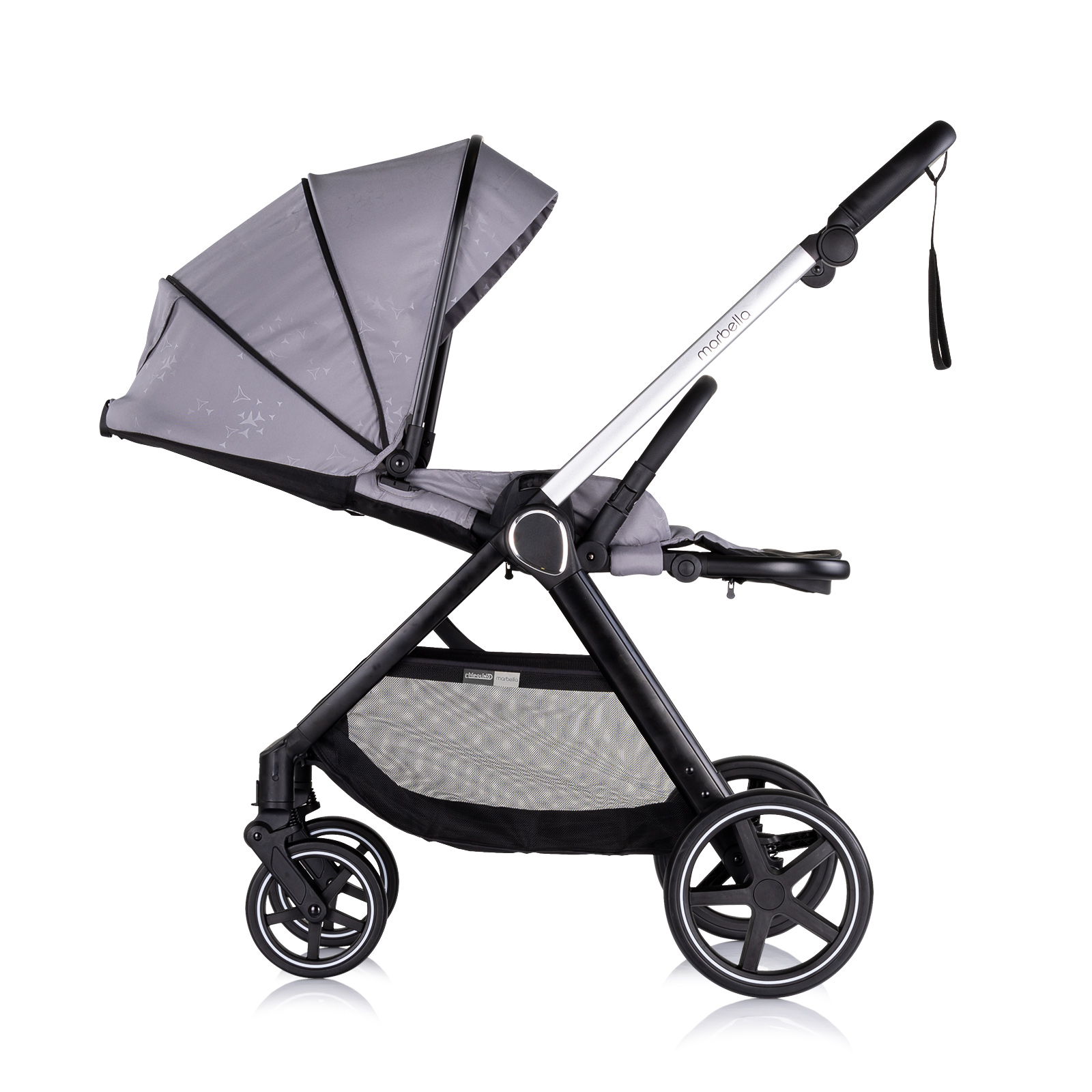 Baby stroller 3 in 1 "Marbella" cloud gray