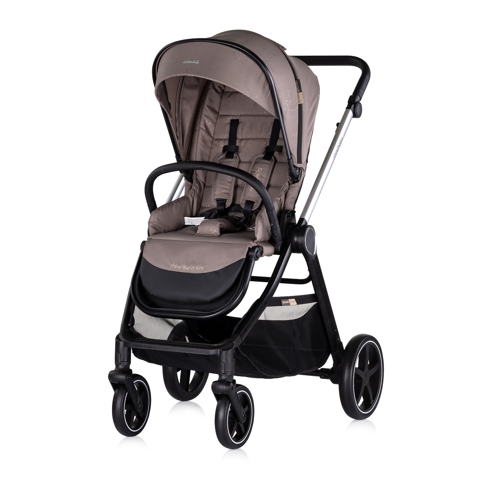 Baby stroller 3 in 1 "Marbella" tiramisu