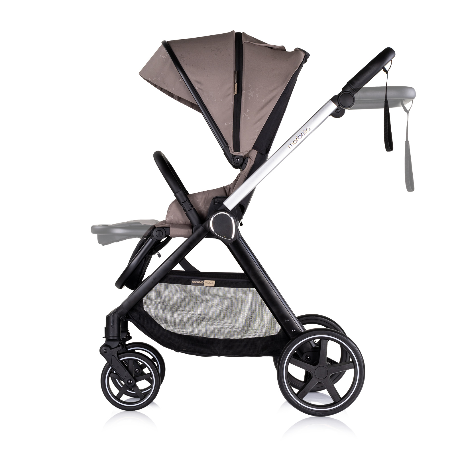 Baby stroller 3 in 1 "Marbella" tiramisu