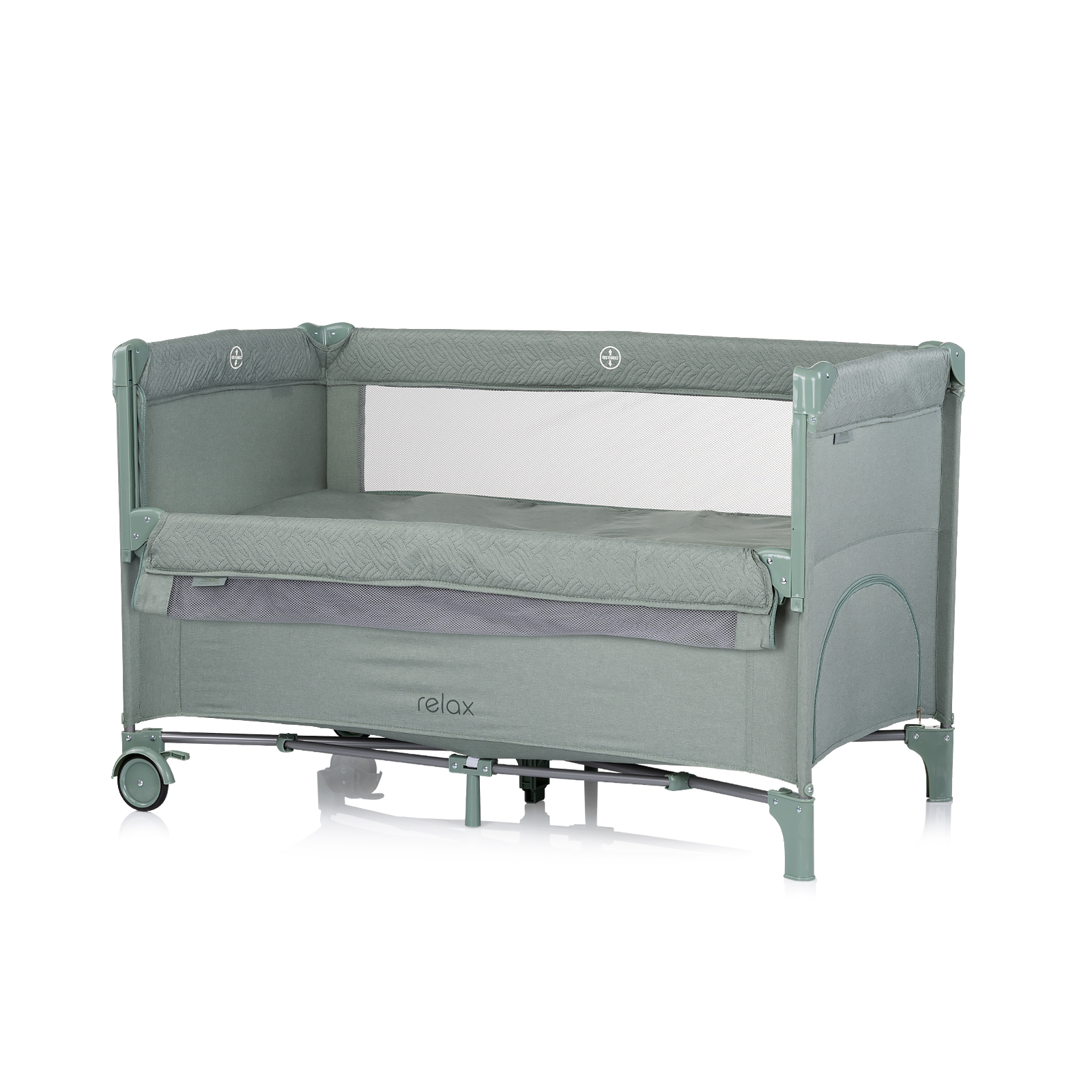 Cot Falling Side Relax Basil Linen