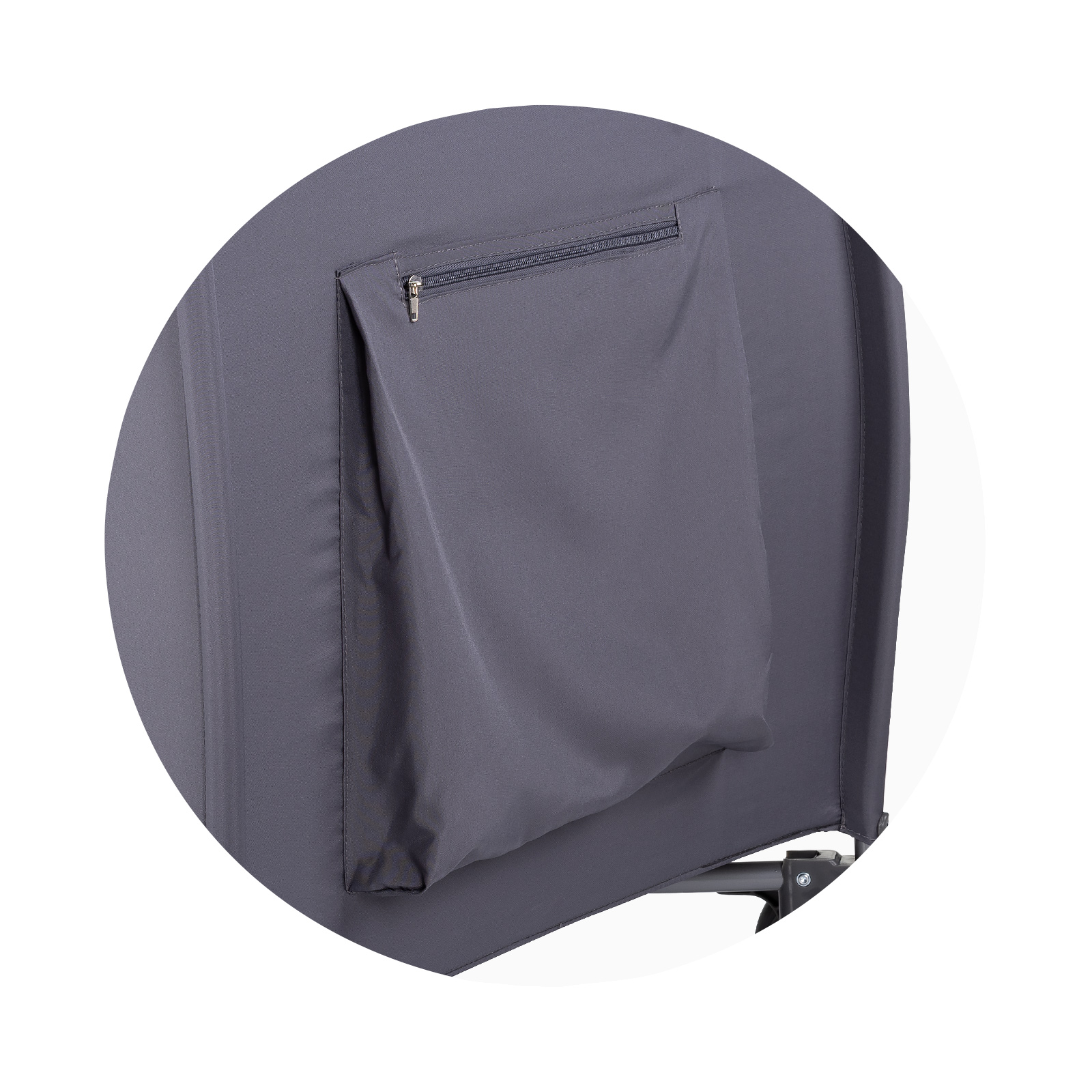 Baby portable cot Bella anthracite