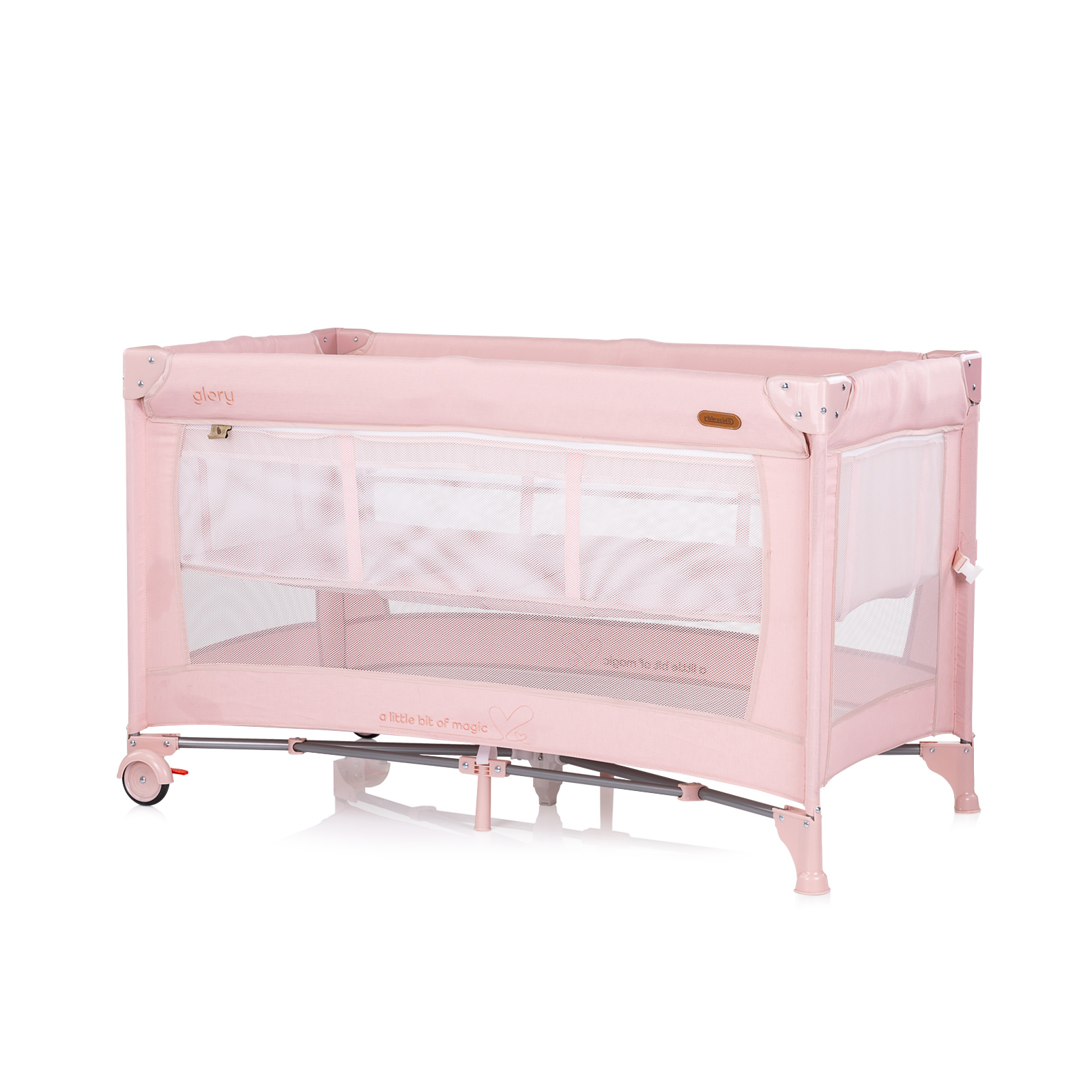 Crib with drop side Glory marshmallow